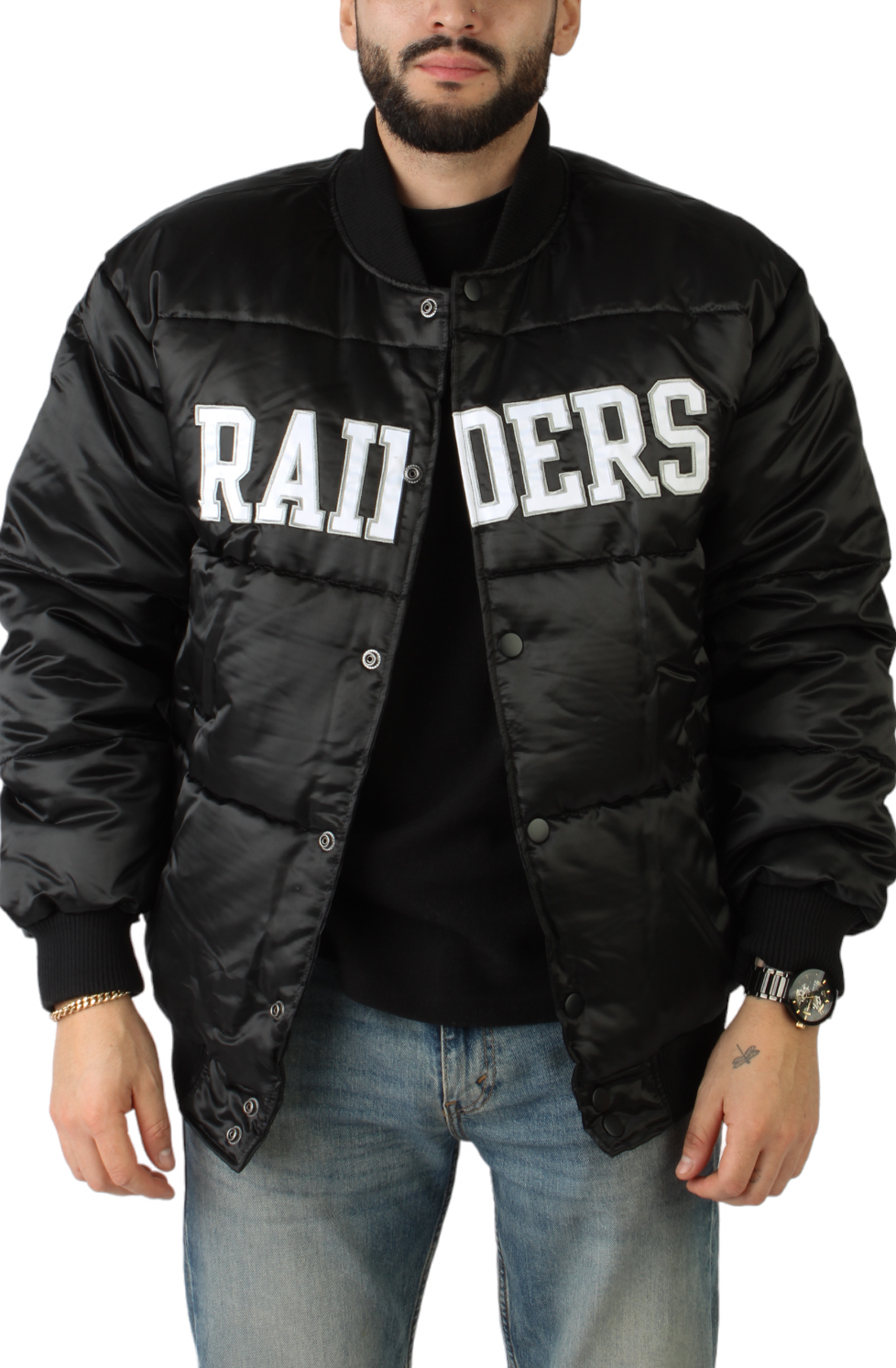 Raiders Puffer Jacket Raiders Puffer Jacket