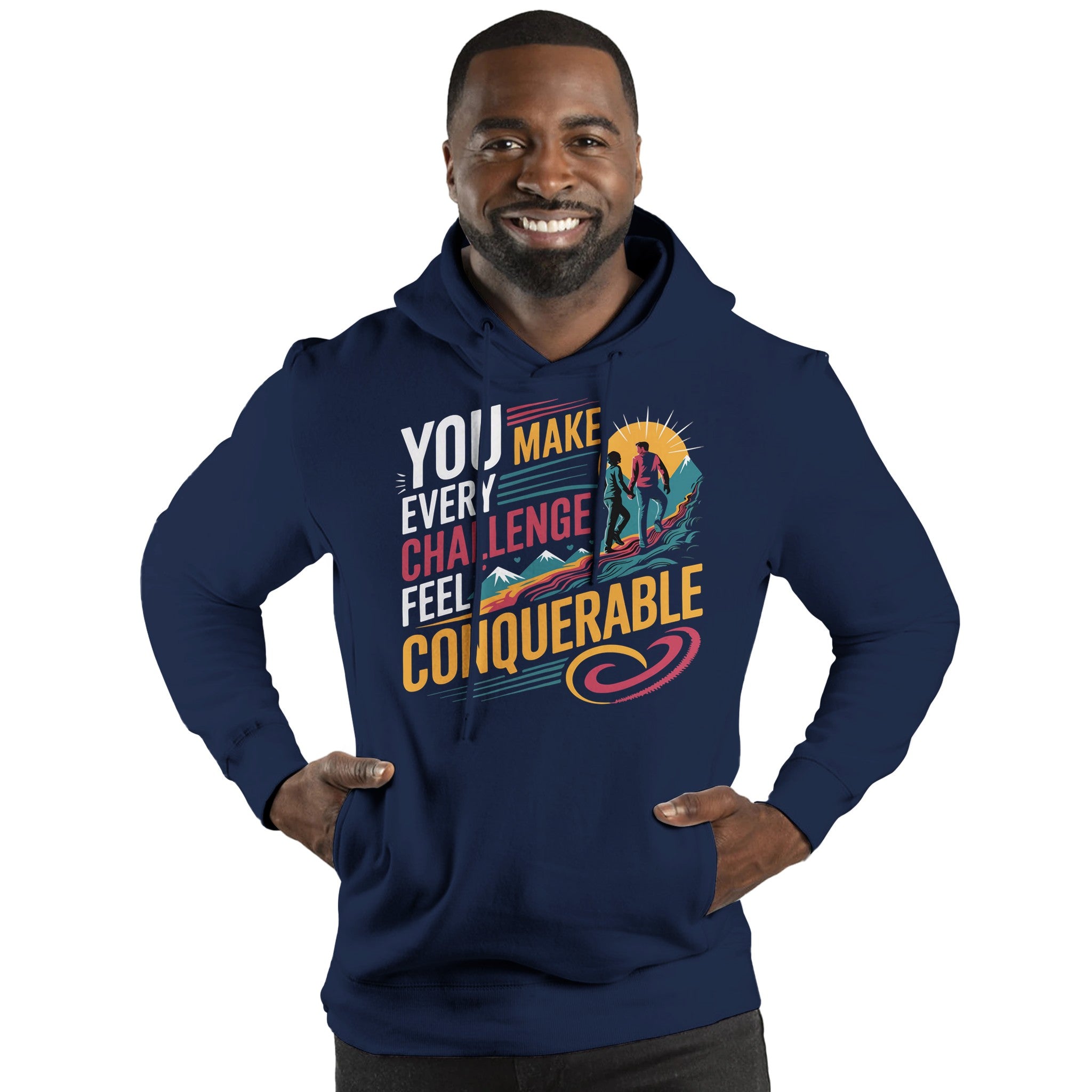 Facing Life’s Challenges Together A Hoodie for Him Facing Life’s Challenges Together A Hoodie for Him