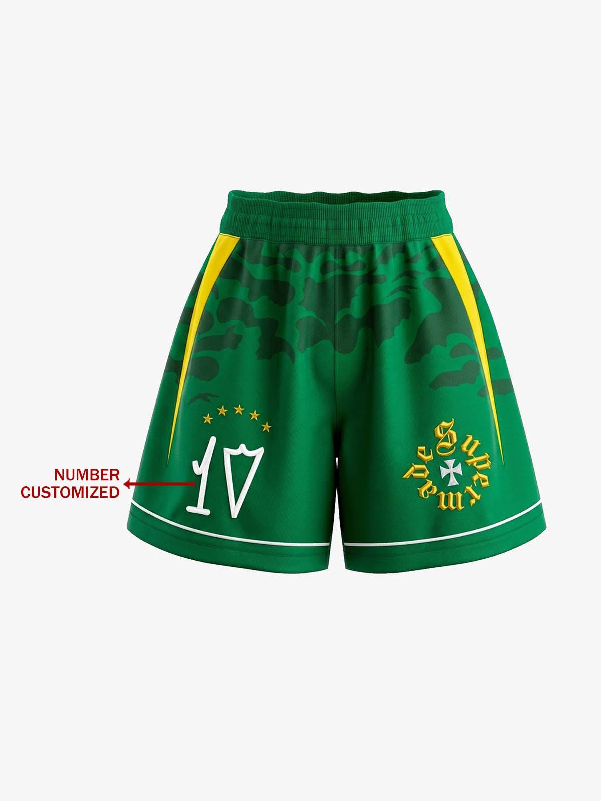 Classic Brazil “Savior” Color-Block Custom Jersey Set – – Greenish Yellow Shorts Only Classic Brazil “Savior” Color-Block Custom Jersey Set – – Greenish Yellow Shorts Only