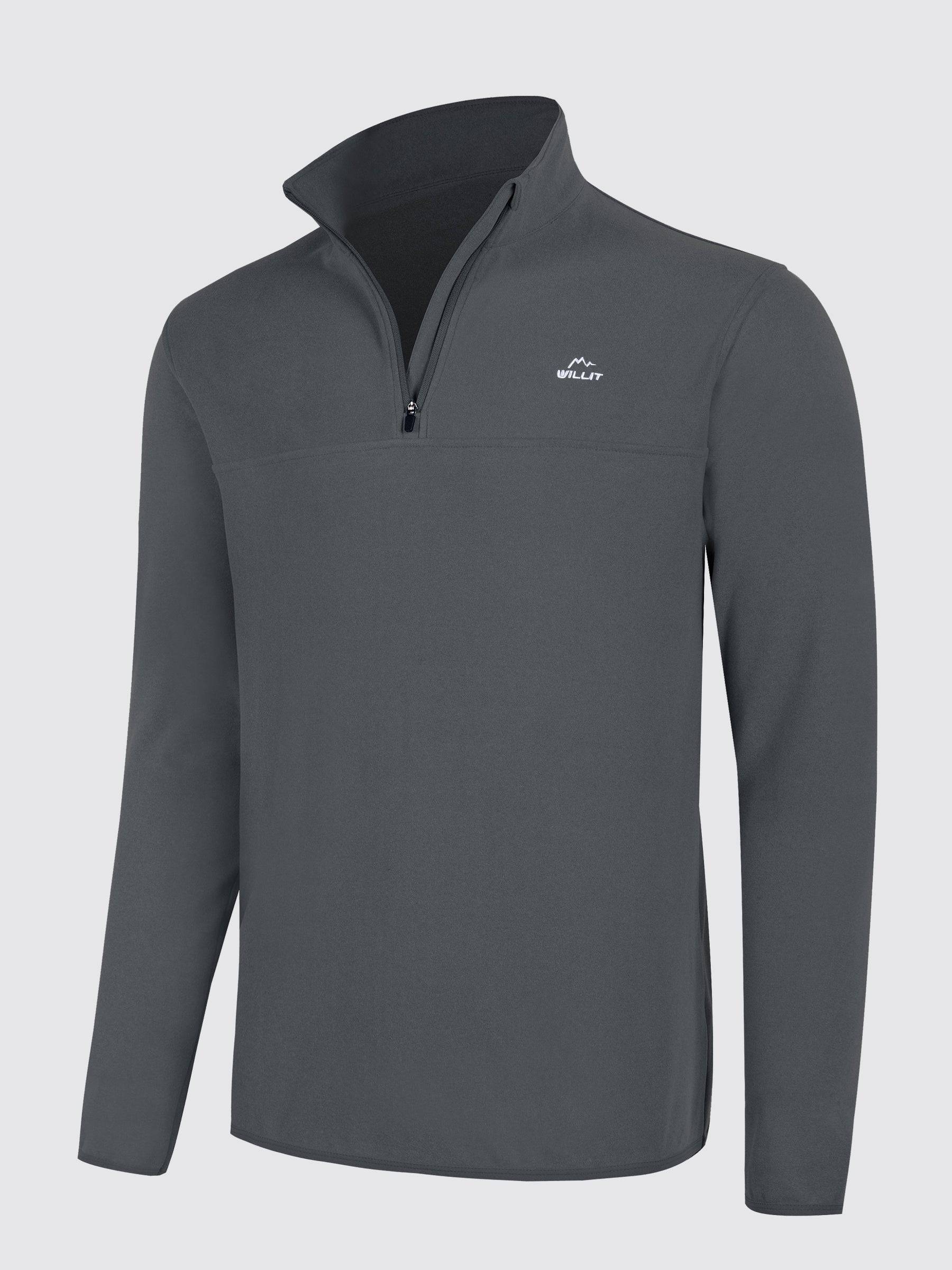 Men’s Fleece Pullover Quarter Zip Men’s Fleece Pullover Quarter Zip
