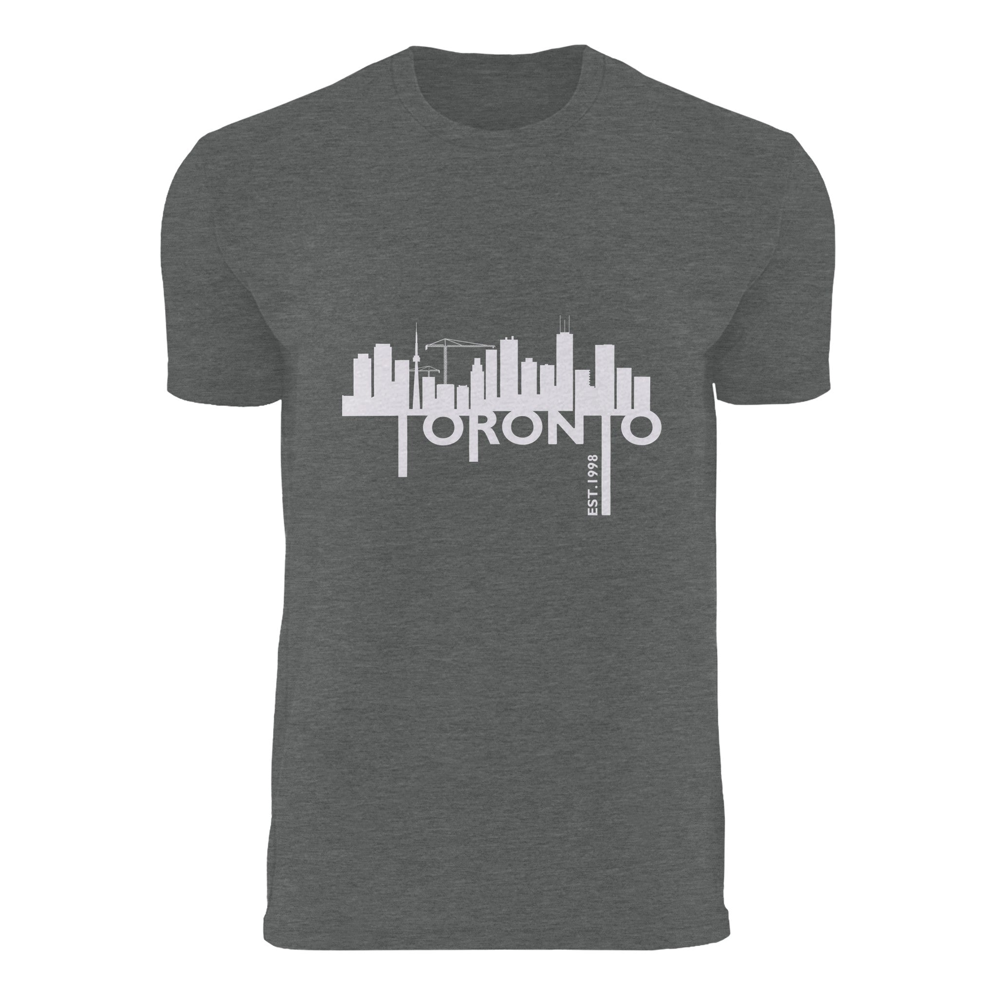 Toronto Cityscape Elegance – Men’s Heavyweight Shirt – M drk heather gray Toronto Cityscape Elegance – Men’s Heavyweight Shirt – M drk heather gray