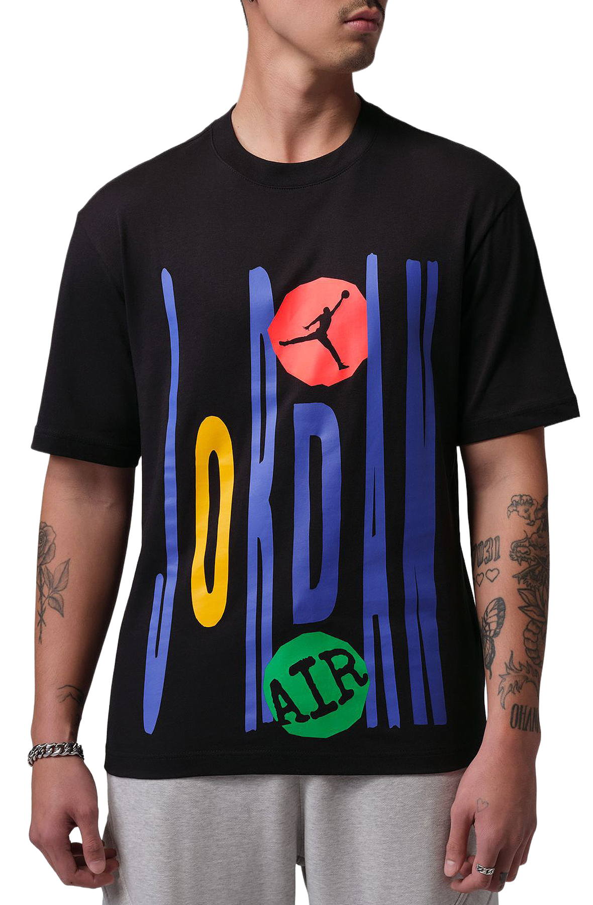 Men Jordan Shirt Black shirts S Black Men Jordan Shirt Black shirts S Black