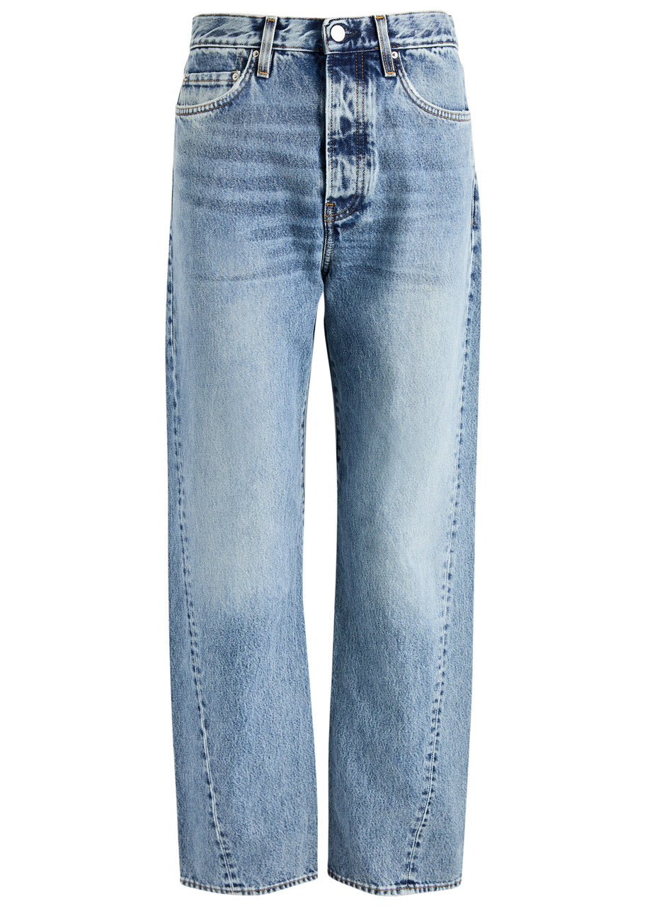 Toteme Twisted Seam Straight-leg Full Length Jeans – Denim – W M Toteme Twisted Seam Straight-leg Full Length Jeans – Denim – W M