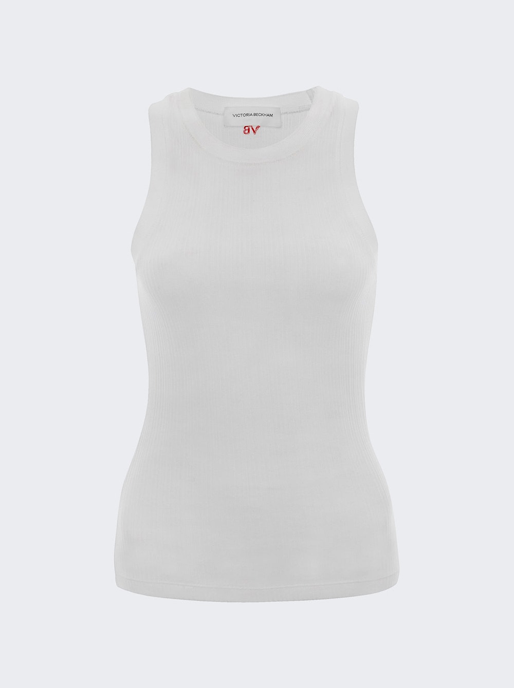 Rib Tank Top White Rib Tank Top White