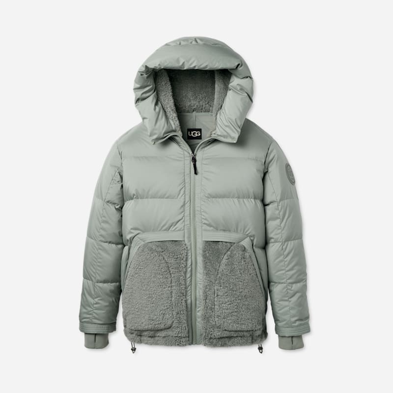 UGG® Men’s MetroPeak Down Puffer Jacket Polyester in Grey Mist, Size UGG® Men’s MetroPeak Down Puffer Jacket Polyester in Grey Mist, Size