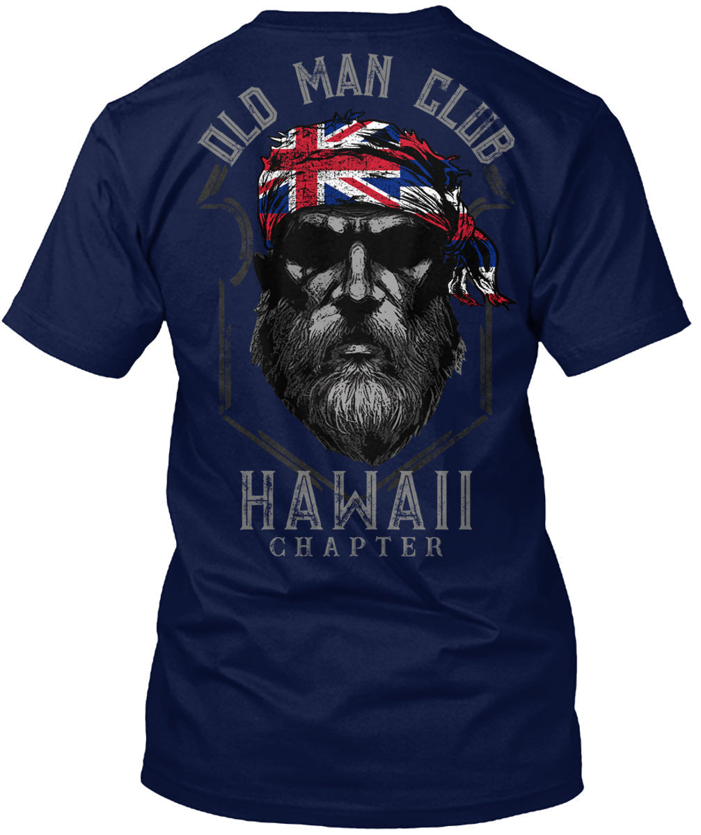 OLD MAN CLUB: HAWAII – Shirt Navy
