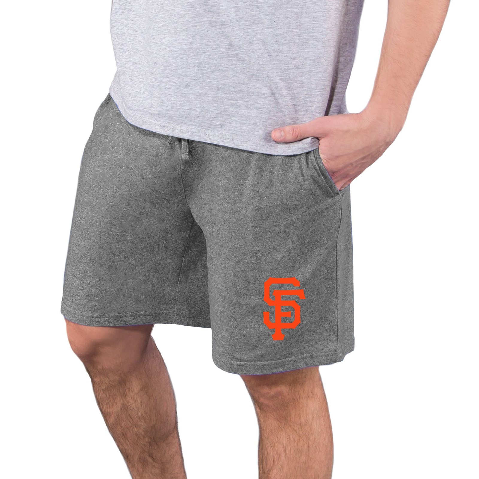 MLB Men’s Quest Knit Jam Short Grey Shorts MLB Men’s Quest Knit Jam Short Grey Shorts