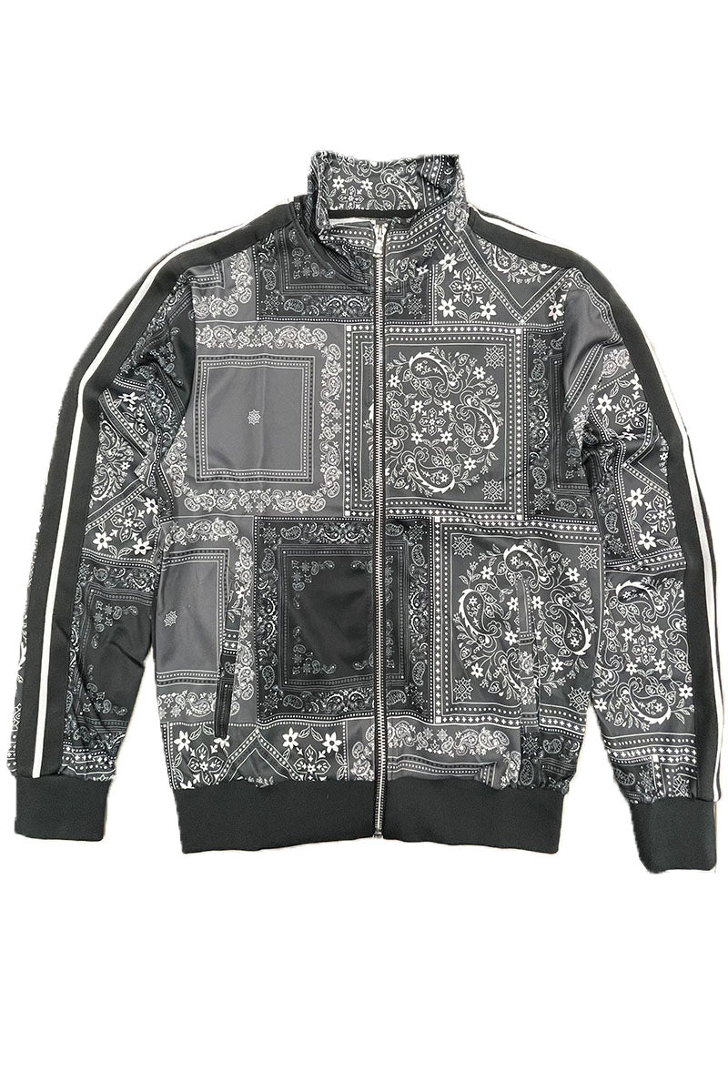 Paisley All Over Print Track Jacket Paisley All Over Print Track Jacket