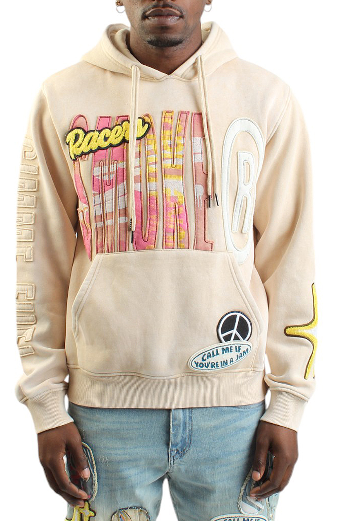 Men Smoke Racers Hoodie Clay Sweatshirts Clay Men Smoke Racers Hoodie Clay Sweatshirts Clay