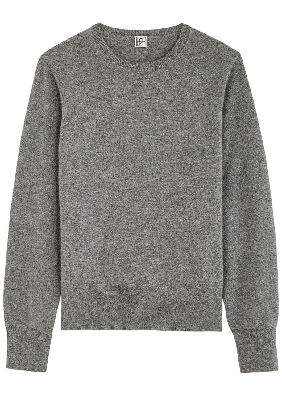 Toteme Cashmere Jumper – Grey – M M Toteme Cashmere Jumper – Grey – M M