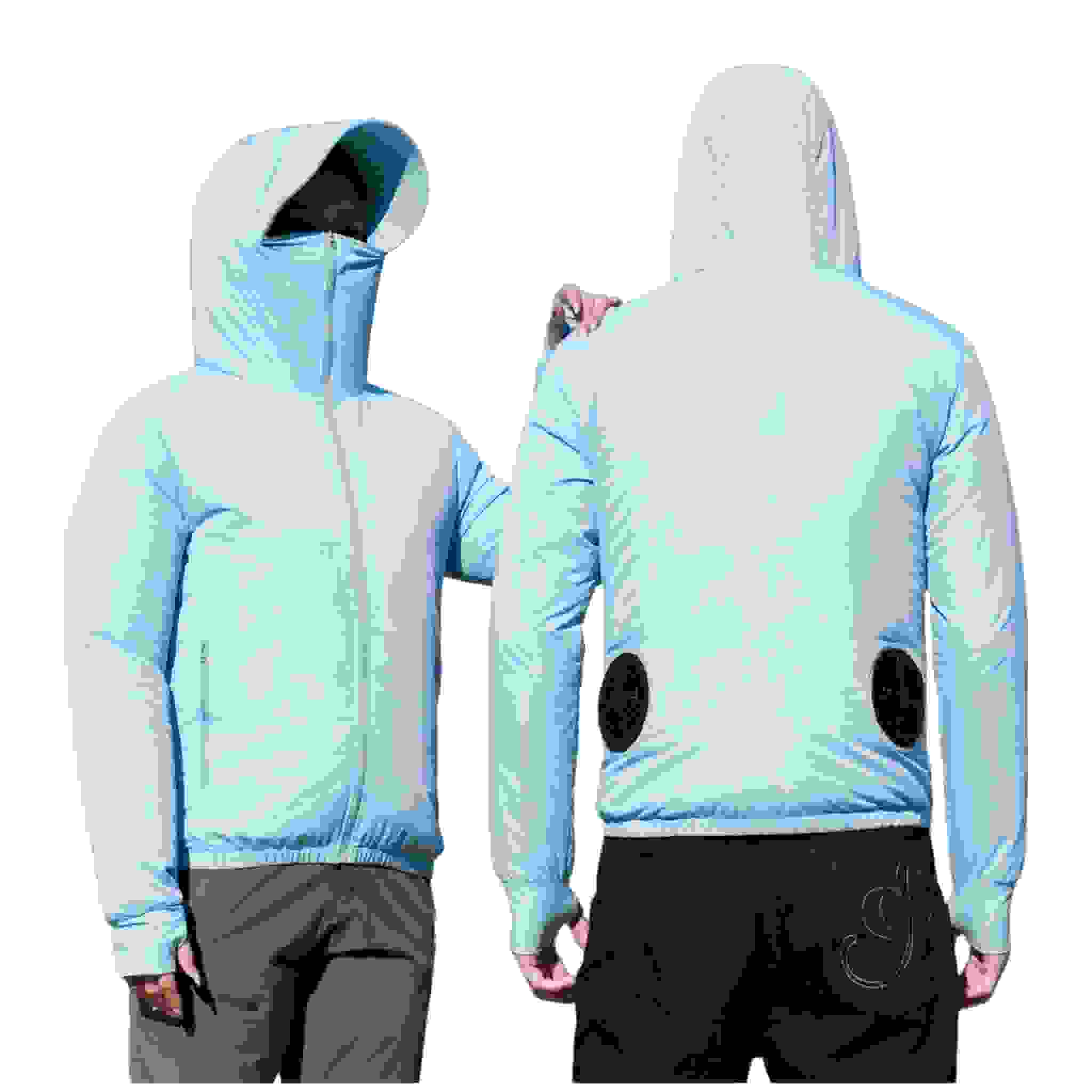 Cooling Fan Sun Protection Jacket UPF+ B Outdoor Hoodie Cooling Fan Sun Protection Jacket UPF+ B Outdoor Hoodie