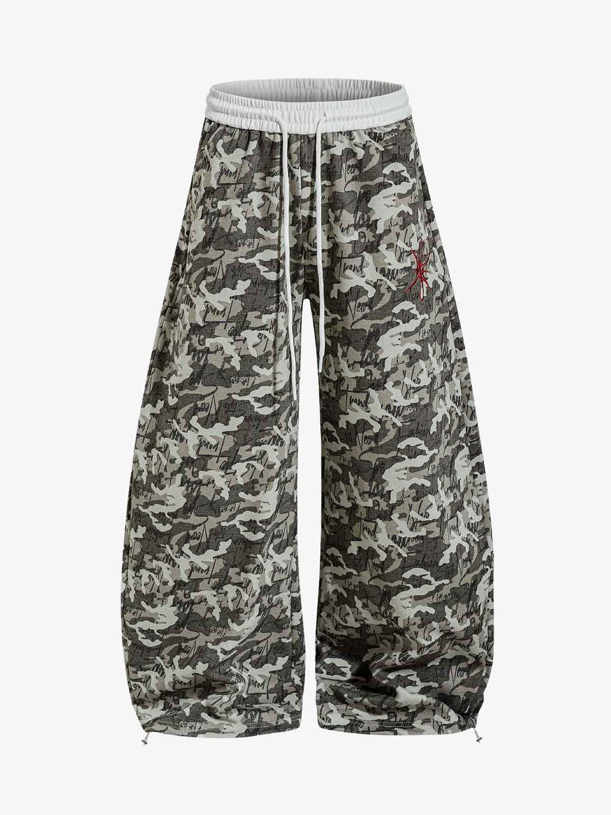 Camo Wide Leg Sweatpants Camo Wide Leg Sweatpants