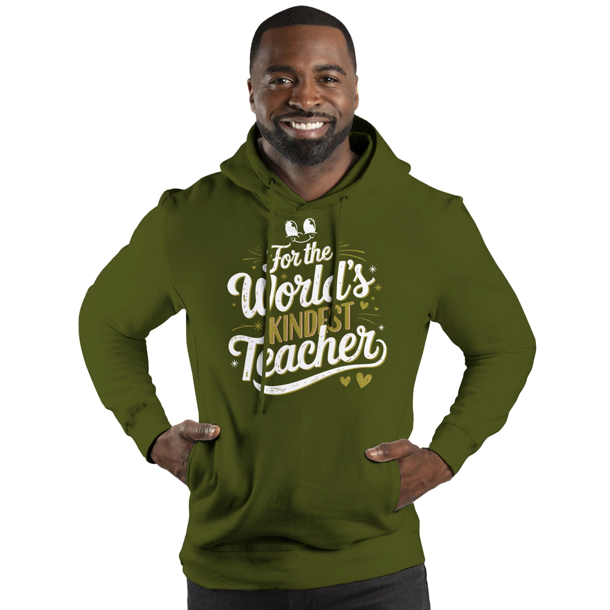 Threadfast Hoodie for World’s Best Teacher Threadfast Hoodie for World’s Best Teacher