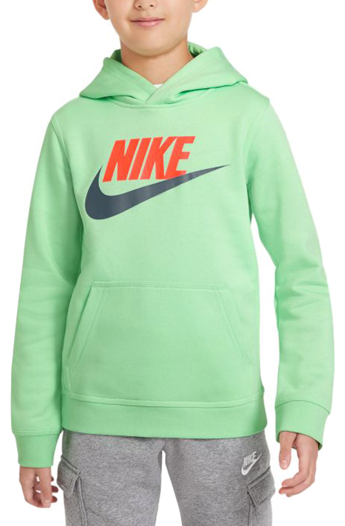 Kids Kids Sportswear Club Fleece Pullover Hoodie Cucumber Calm Sweatshirts L Cucumber Calm Kids Kids Sportswear Club Fleece Pullover Hoodie Cucumber Calm Sweatshirts L Cucumber Calm