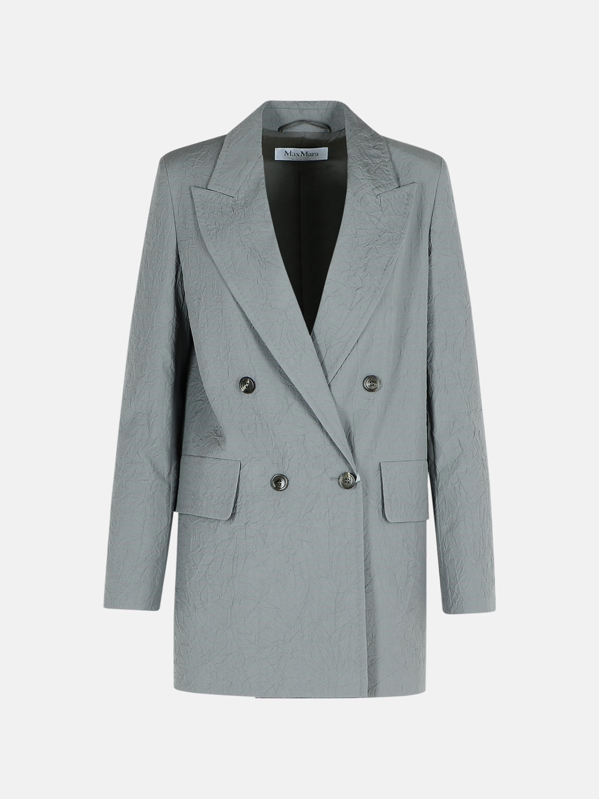 MAX MARA ‘Abavo’ Grey Wool Blazer MAX MARA ‘Abavo’ Grey Wool Blazer