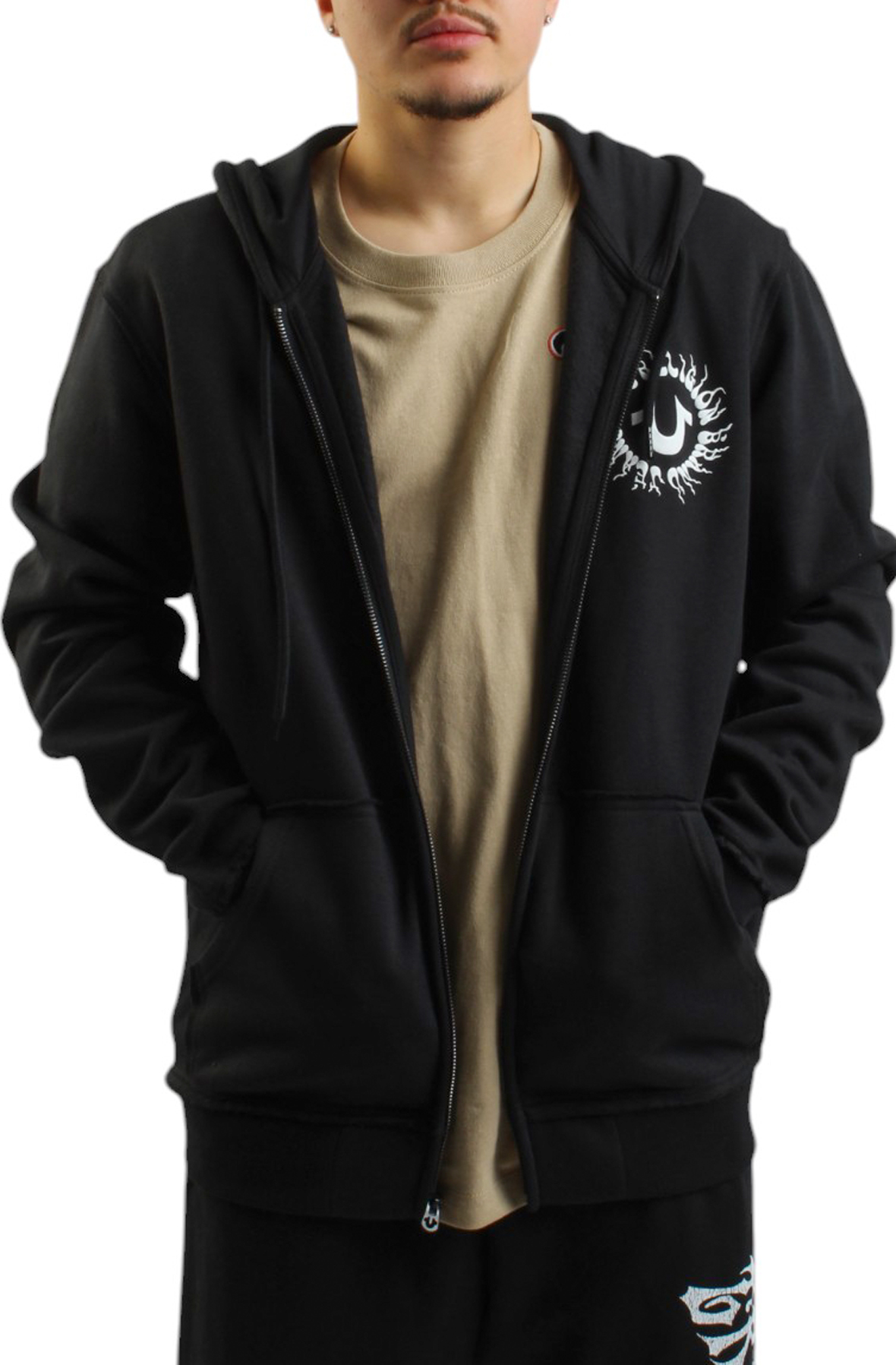 Blazing Tour Applique Zip Hoodie Blazing Tour Applique Zip Hoodie