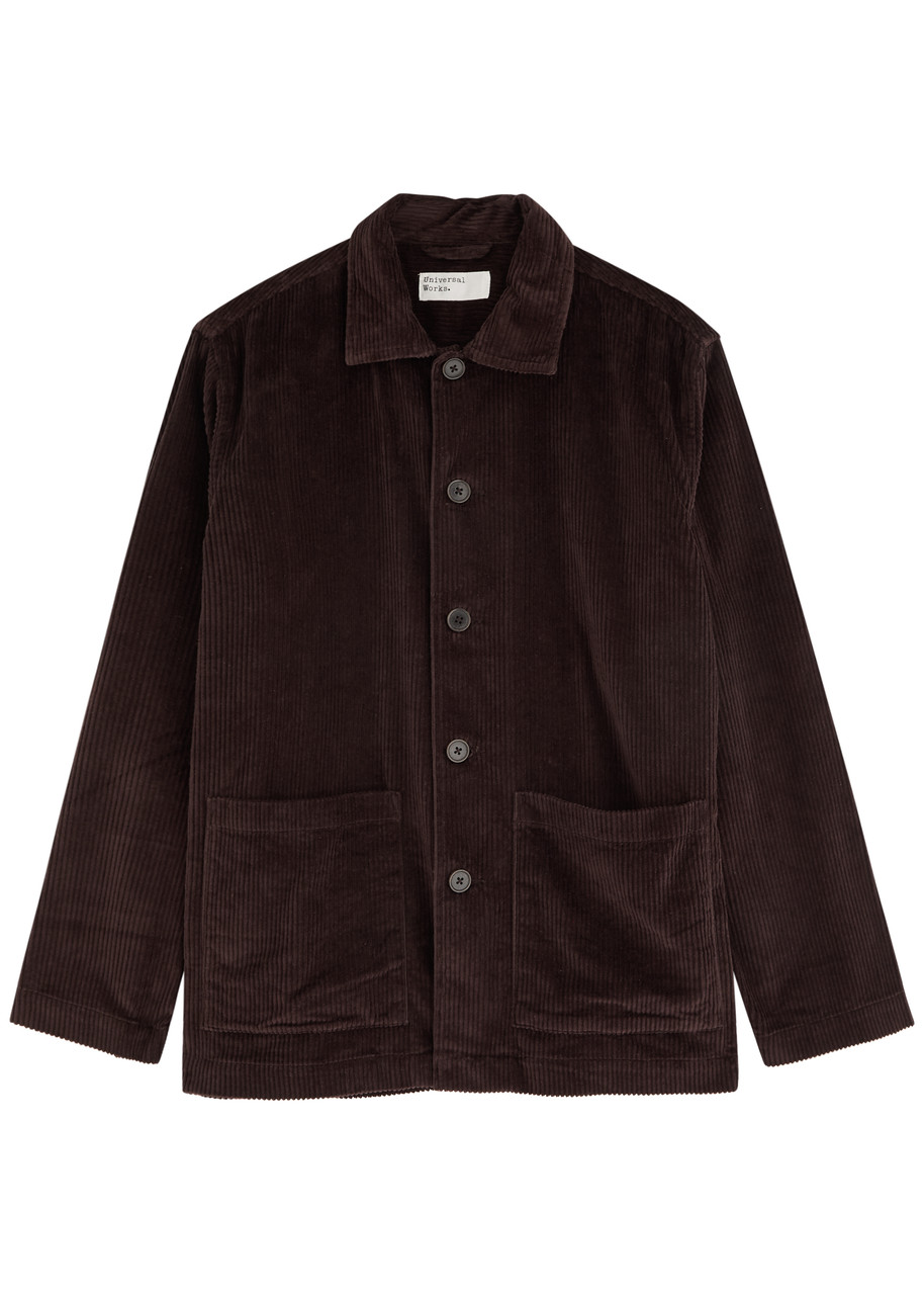 Universal Works Easy Corduroy Overshirt – Brown