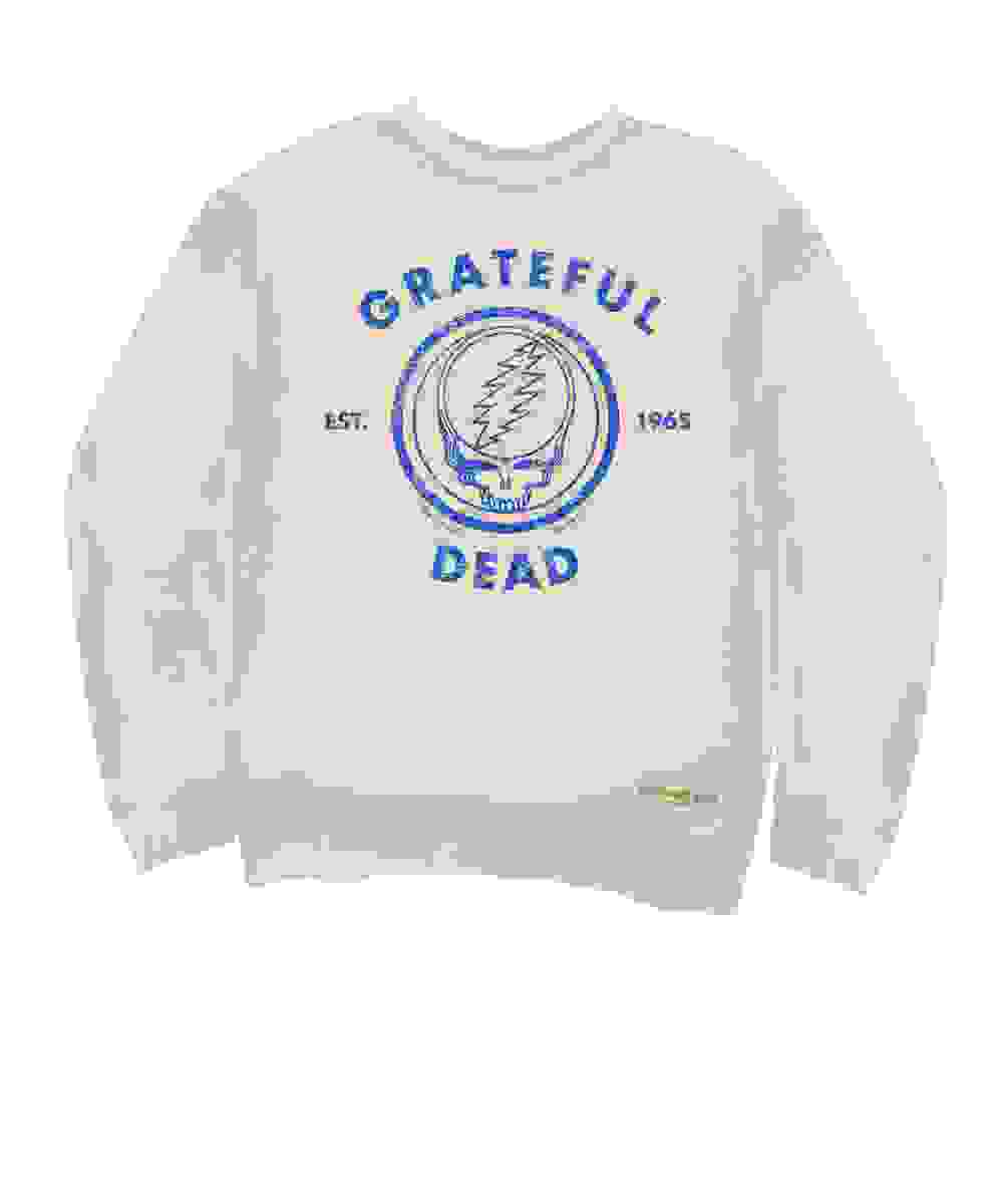 Crazy Shirts Men’s Grateful Dead Steal Your Face EST. – Coconut Dyed Long Sleeve Sweatshirt Crazy Shirts Men’s Grateful Dead Steal Your Face EST. – Coconut Dyed Long Sleeve Sweatshirt