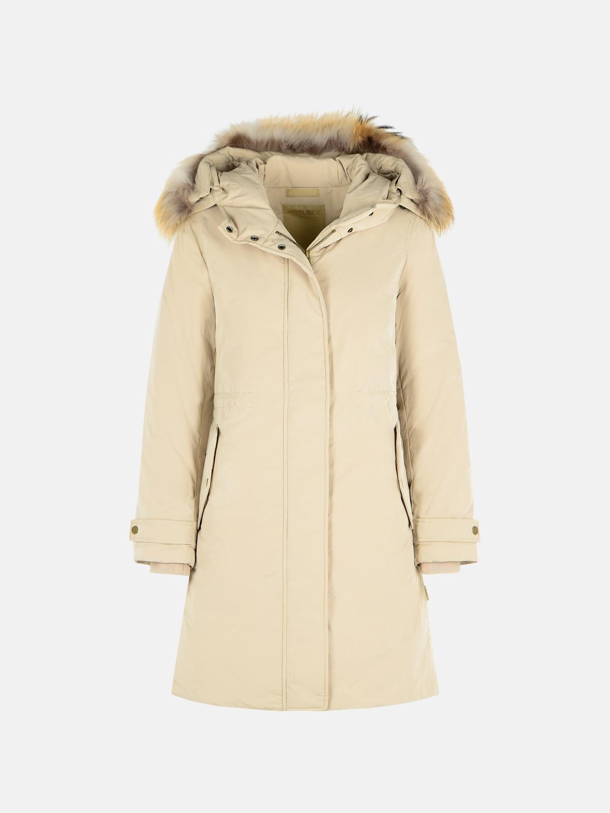 WOOLRICH ‘Grace’ Beige ‘Peached Poly’ Parka WOOLRICH ‘Grace’ Beige ‘Peached Poly’ Parka