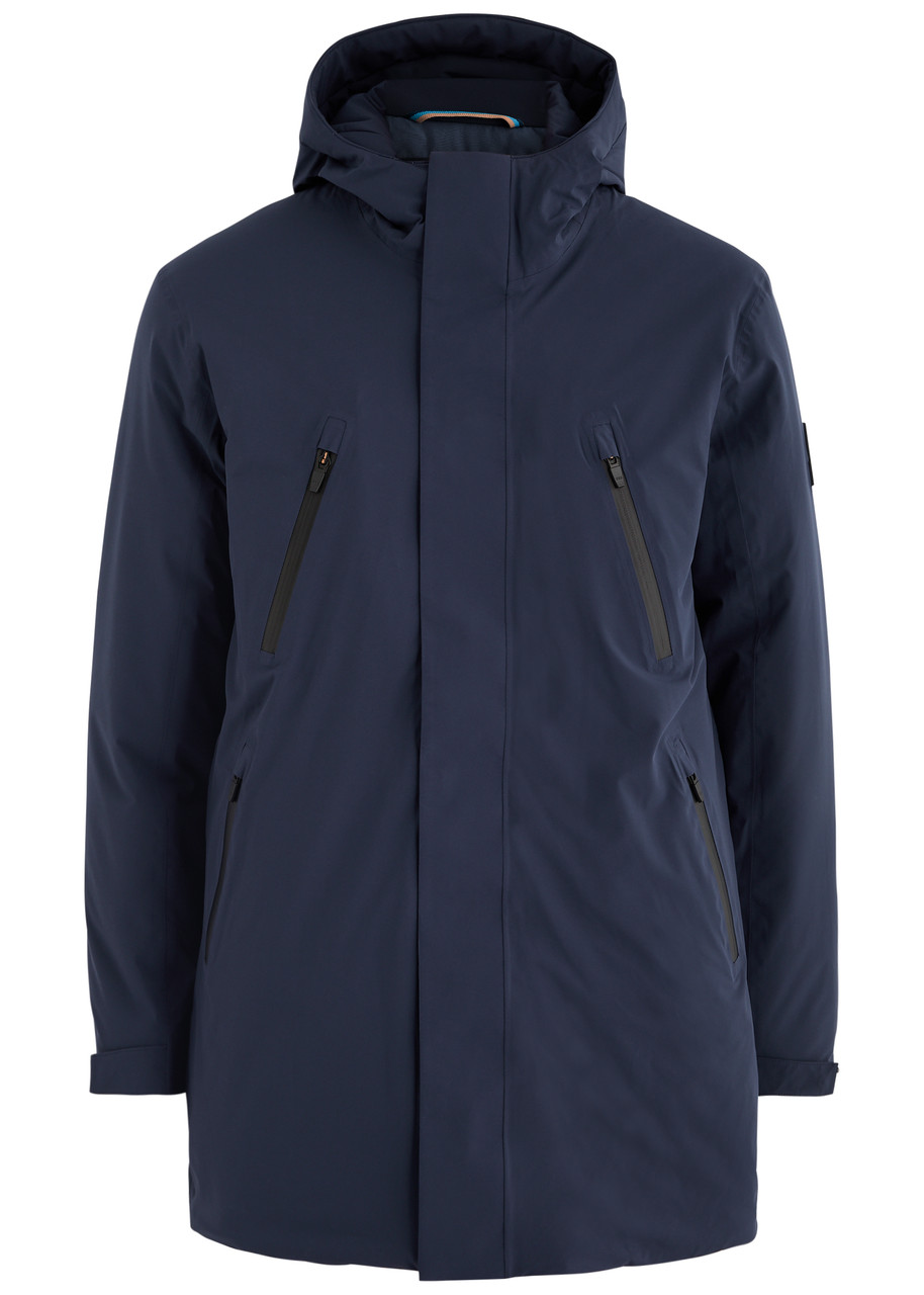 Sandbanks Terrace Padded Nylon Parka – Navy Sandbanks Terrace Padded Nylon Parka – Navy