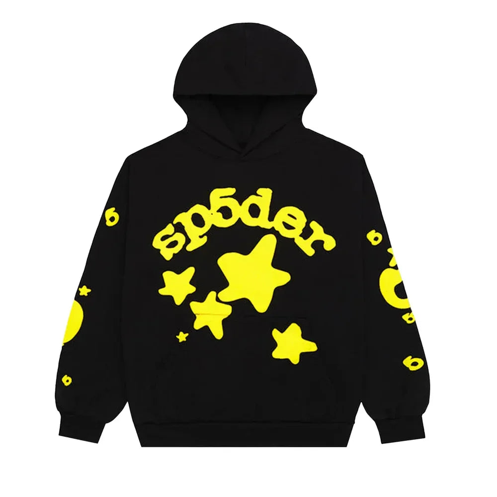 Spder Beluga Hoodie OnyxYellow Spder Beluga Hoodie OnyxYellow
