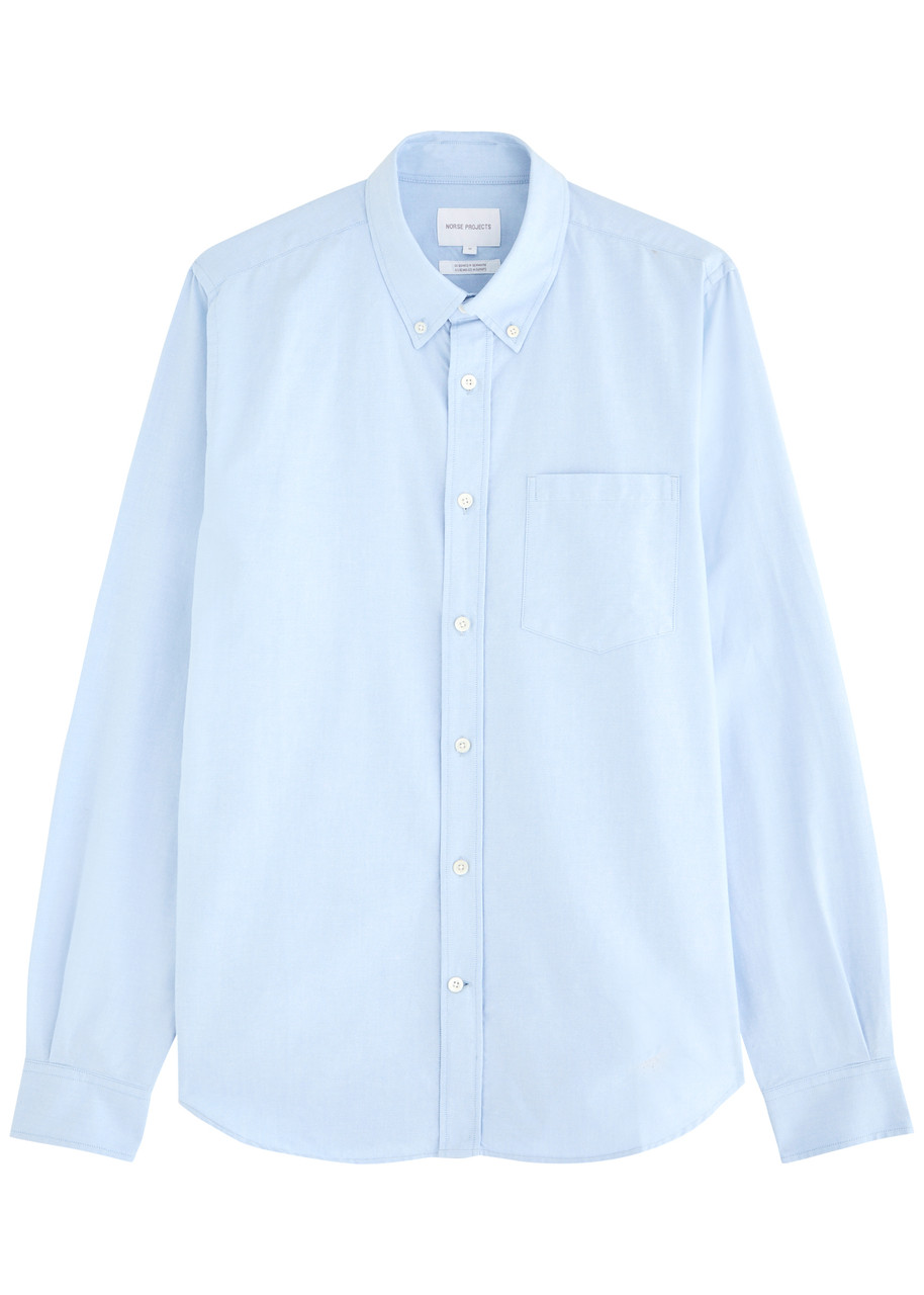 Norse Projects Oxford BD Cotton Shirt – Blue Norse Projects Oxford BD Cotton Shirt – Blue