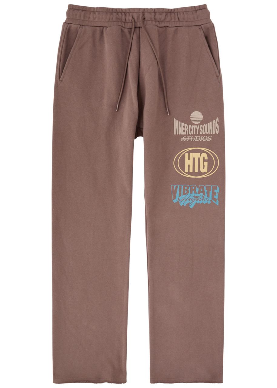 Honor The Gift Studio Printed Cotton Sweatpants – Brown Honor The Gift Studio Printed Cotton Sweatpants – Brown