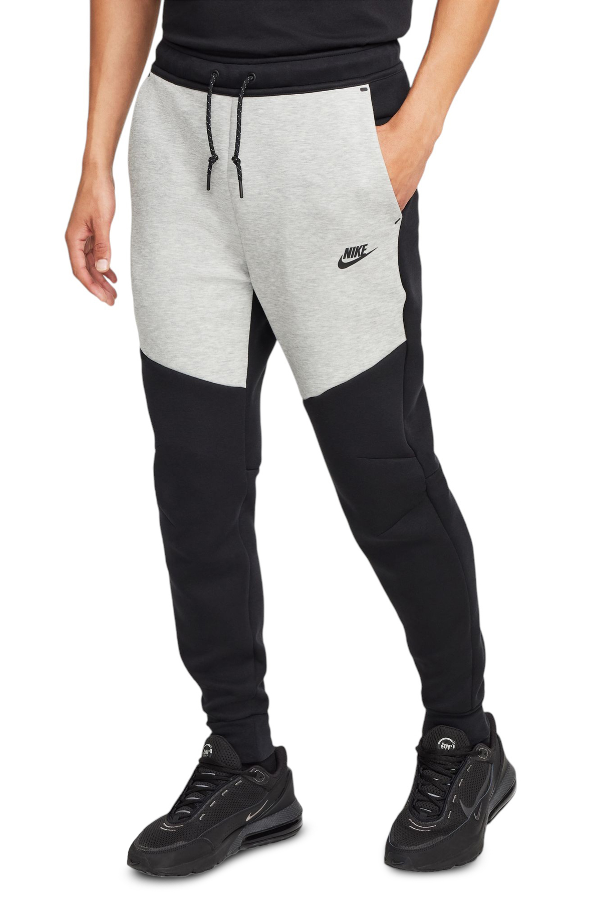 Men Tech Fleece Joggers Black Sweatpants Black Men Tech Fleece Joggers Black Sweatpants Black