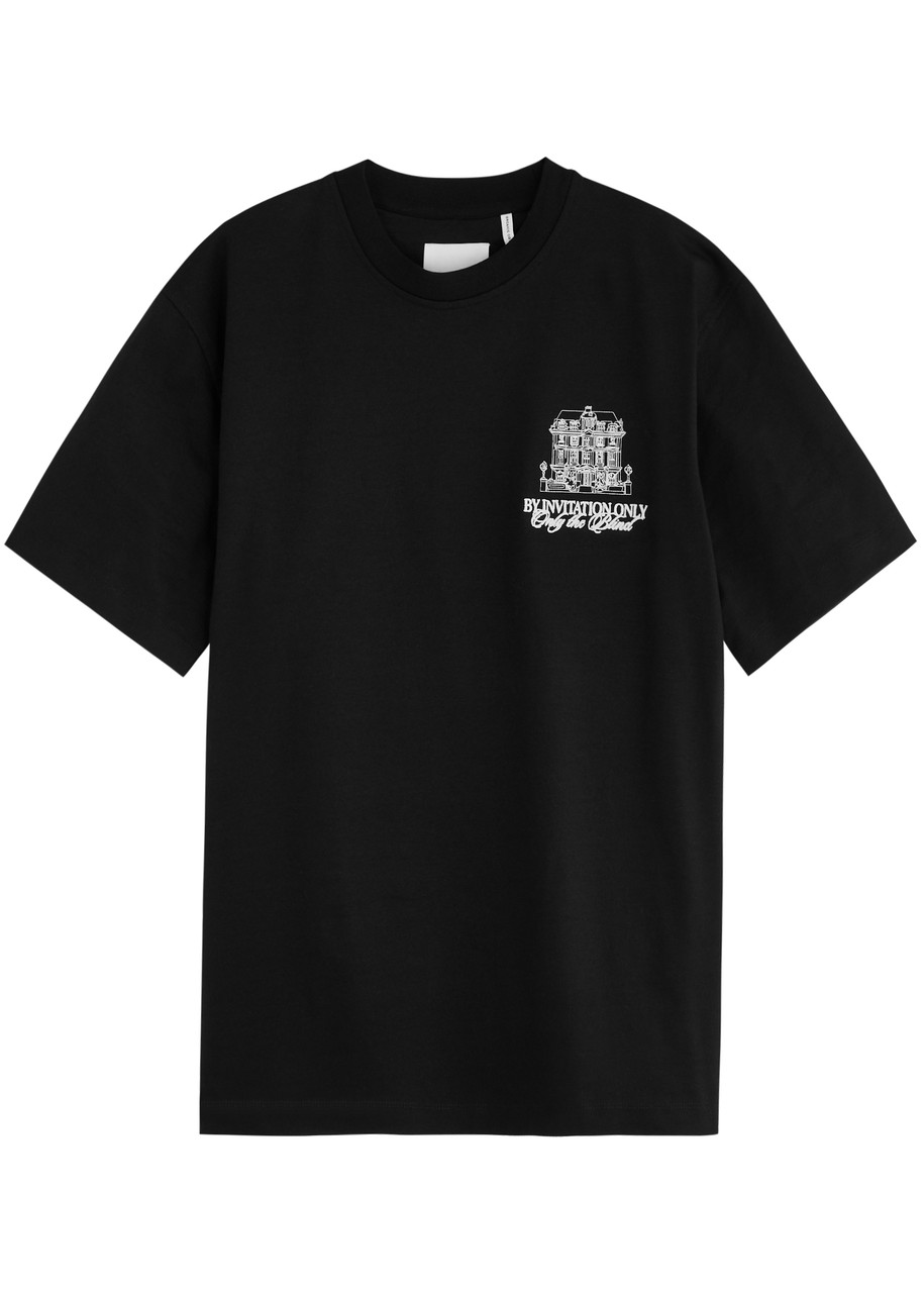 Only The Blind By Invitation Embroidered Cotton shirt – Black Only The Blind By Invitation Embroidered Cotton shirt – Black