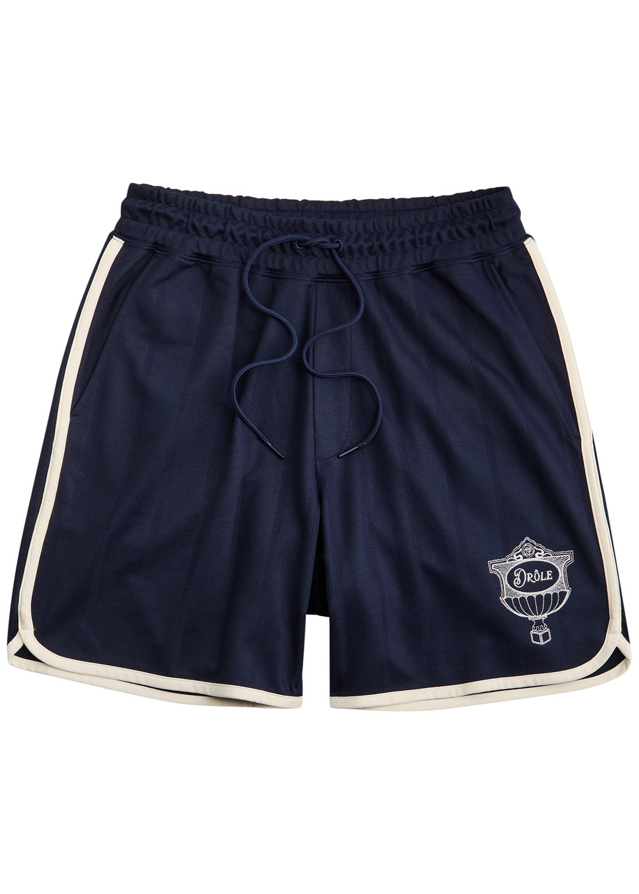 DRLE DE Monsieur Le Short Drle Cup Jersey Shorts – Navy – IT S DRLE DE Monsieur Le Short Drle Cup Jersey Shorts – Navy – IT S