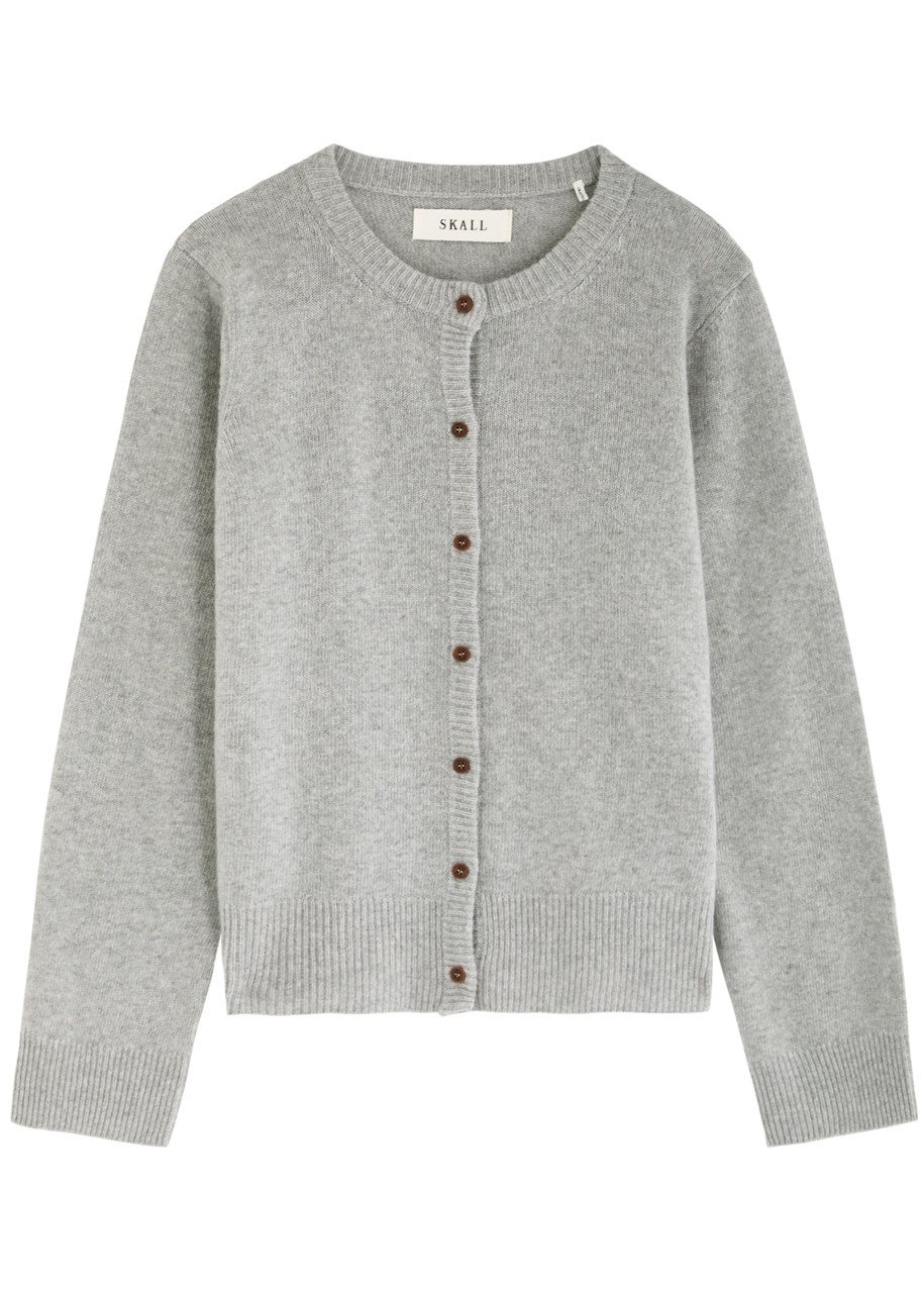 Skall Studio Senna Wool Cardigan – Light Grey – M M Skall Studio Senna Wool Cardigan – Light Grey – M M