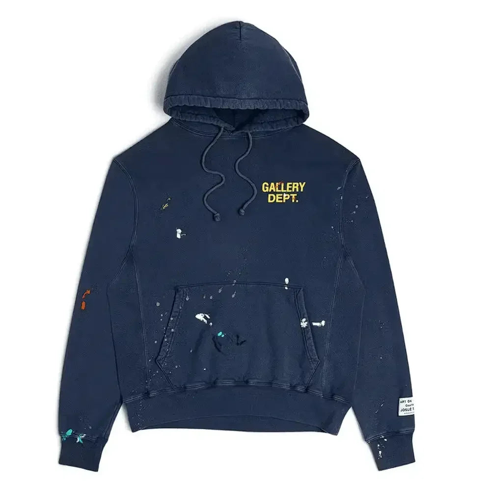 Gallery Dept. Paint Logo Hoodie Vintage Navy Gallery Dept. Paint Logo Hoodie Vintage Navy