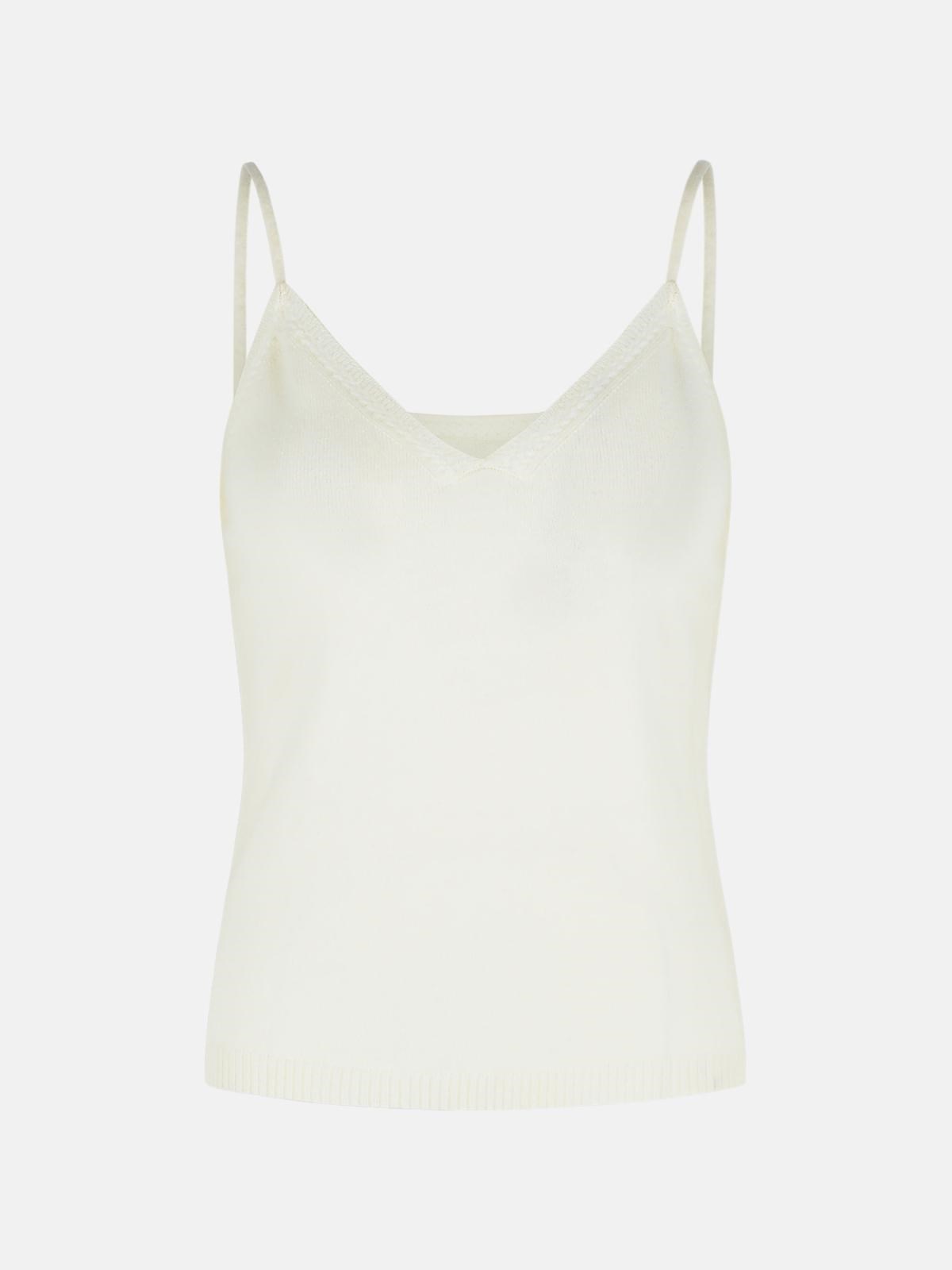 LISA YANG ‘Nala’ Cream Cashmere Tank Top LISA YANG ‘Nala’ Cream Cashmere Tank Top