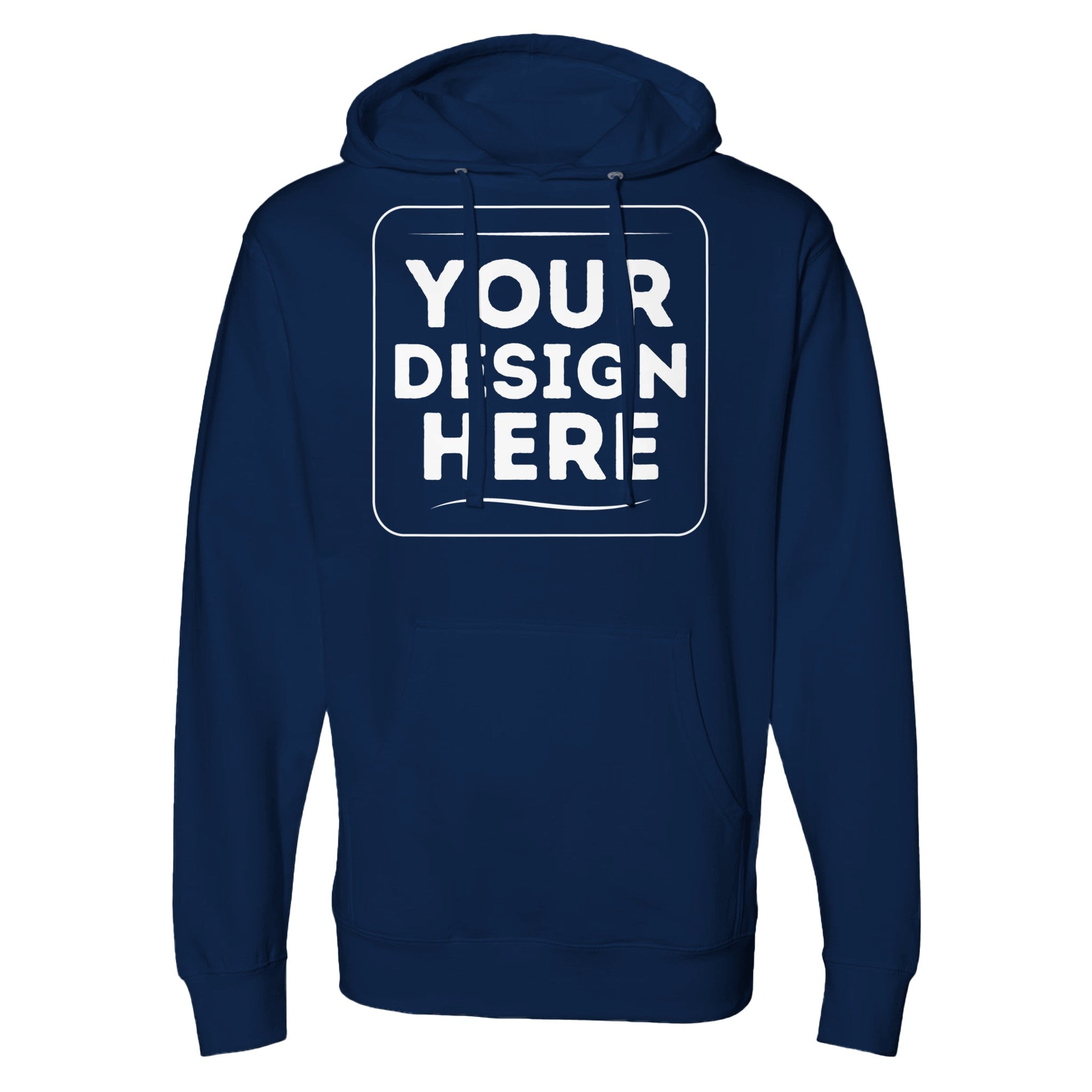 Everyday Essential – Men’s Midweight Fleece Hoodie Everyday Essential – Men’s Midweight Fleece Hoodie