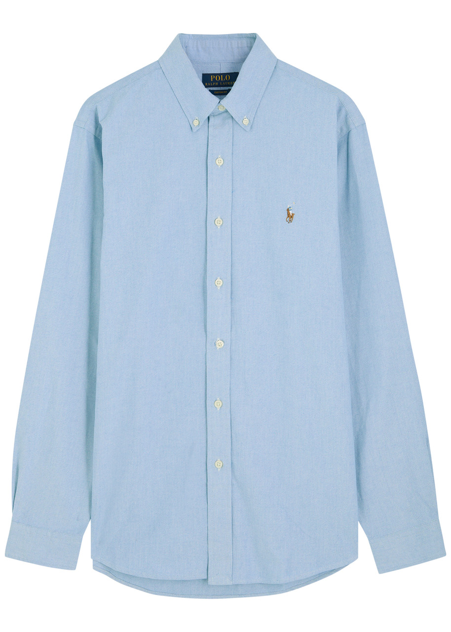 Polo Ralph Lauren Oxford Cotton Shirt – Blue Polo Ralph Lauren Oxford Cotton Shirt – Blue