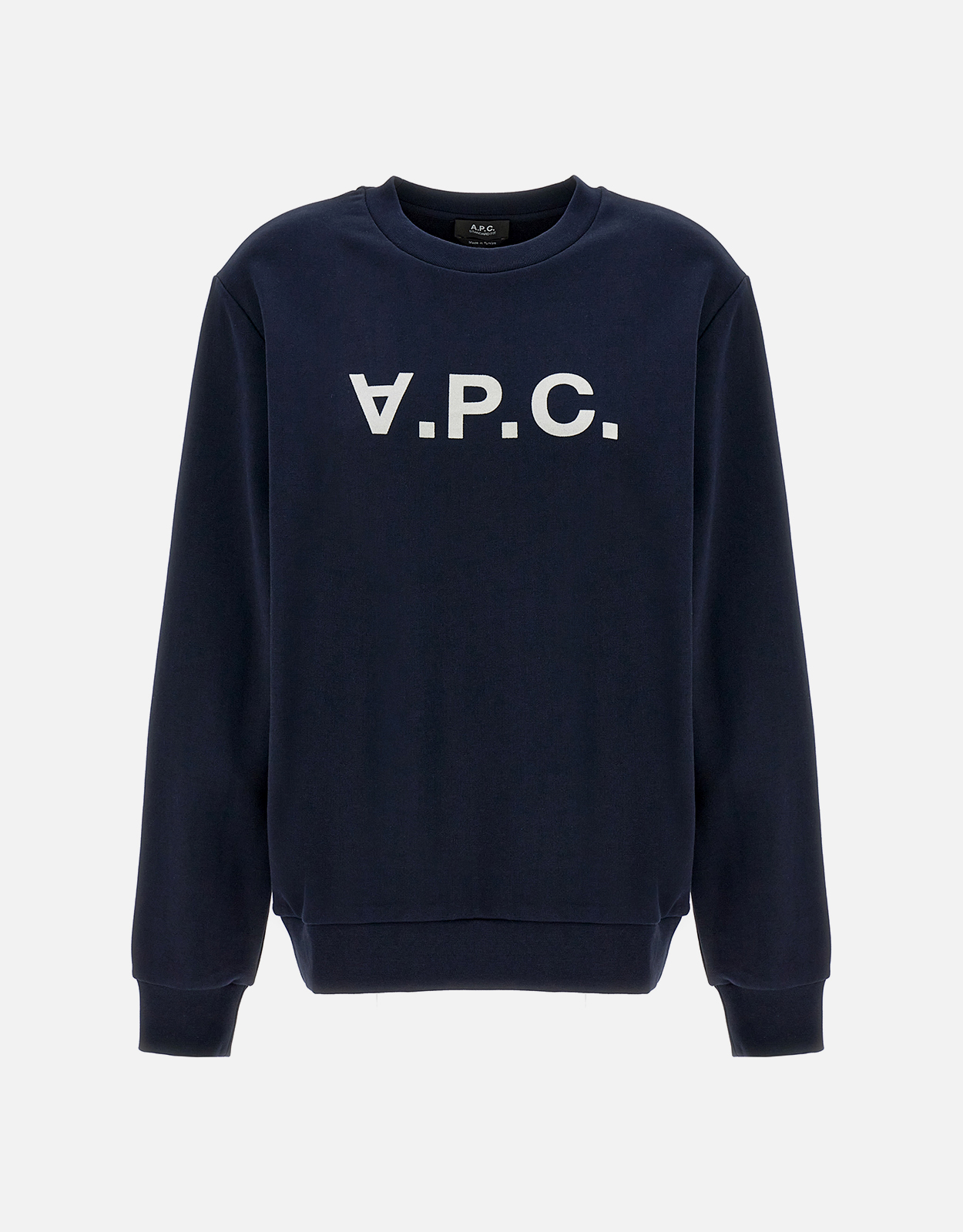 A.P.C. Unisex Cotton Crew-Neck Sweatshirt A.P.C. Unisex Cotton Crew-Neck Sweatshirt