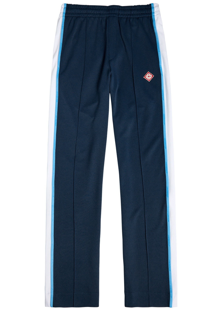 Casablanca Textured Jersey Trousers – Navy Casablanca Textured Jersey Trousers – Navy