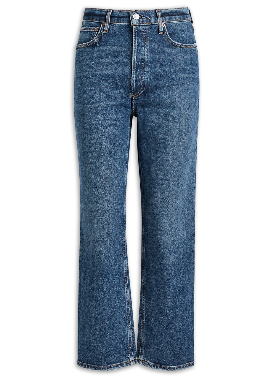 Agolde s P Waist Straight-leg Jeans – Blue – W S Agolde s P Waist Straight-leg Jeans – Blue – W S