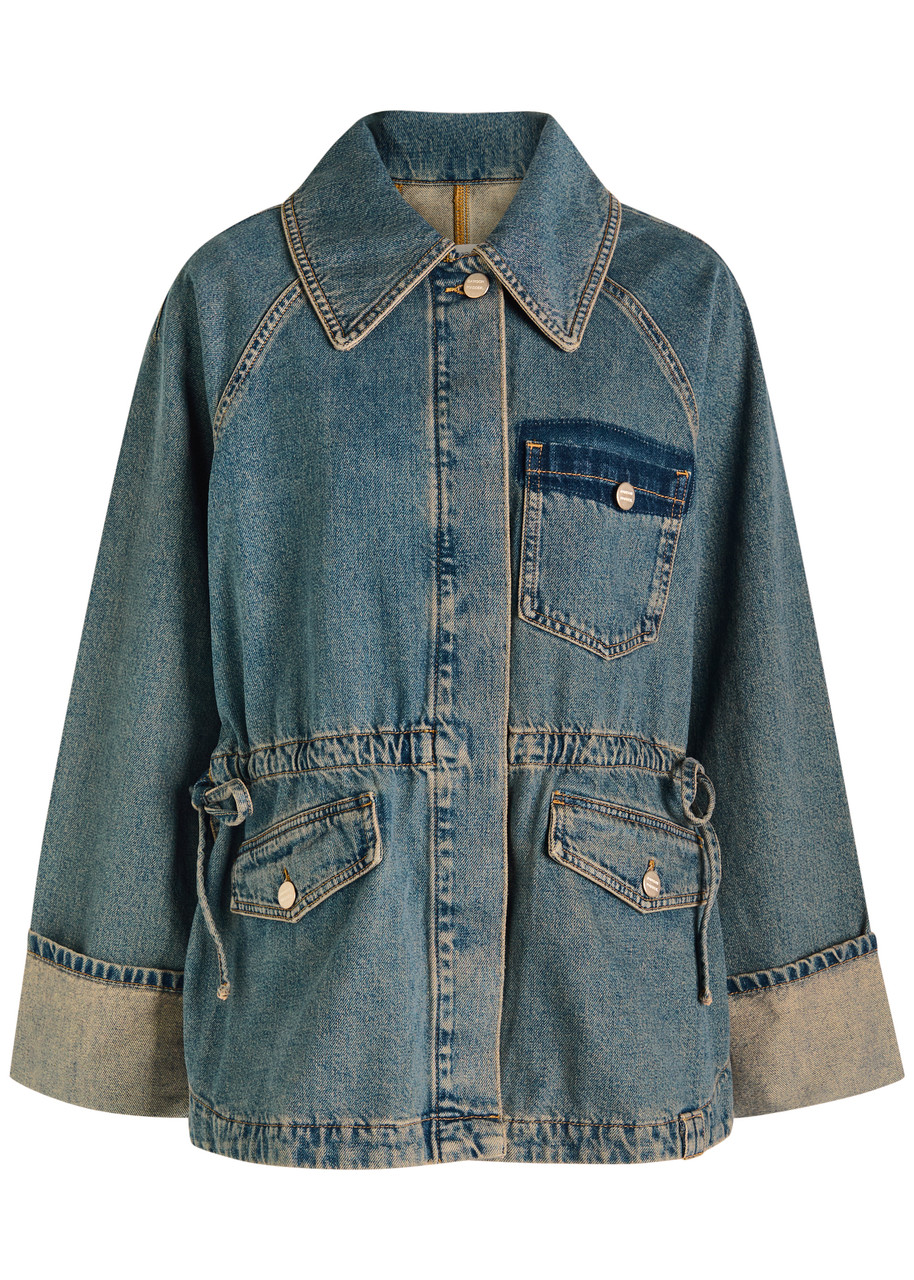 Damson Madder Emilie Workwear Denim Jacket – S Damson Madder Emilie Workwear Denim Jacket – S