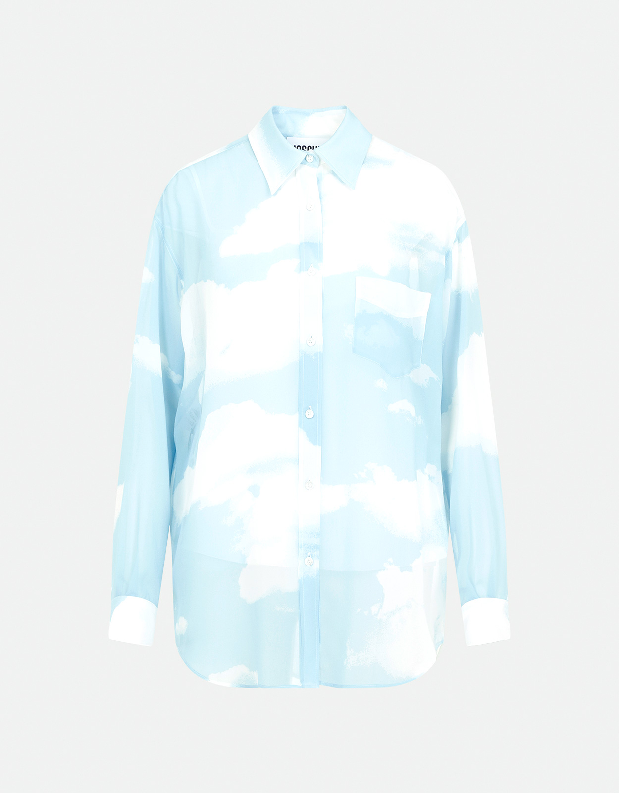 Moschino Silk All-Over Printed Shirt – IT