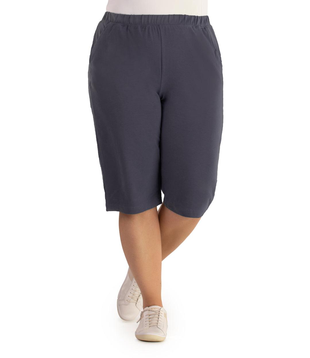Stretch Naturals Bermuda Shorts Classic Colors, X Oak Gray Stretch Naturals Bermuda Shorts Classic Colors, X Oak Gray