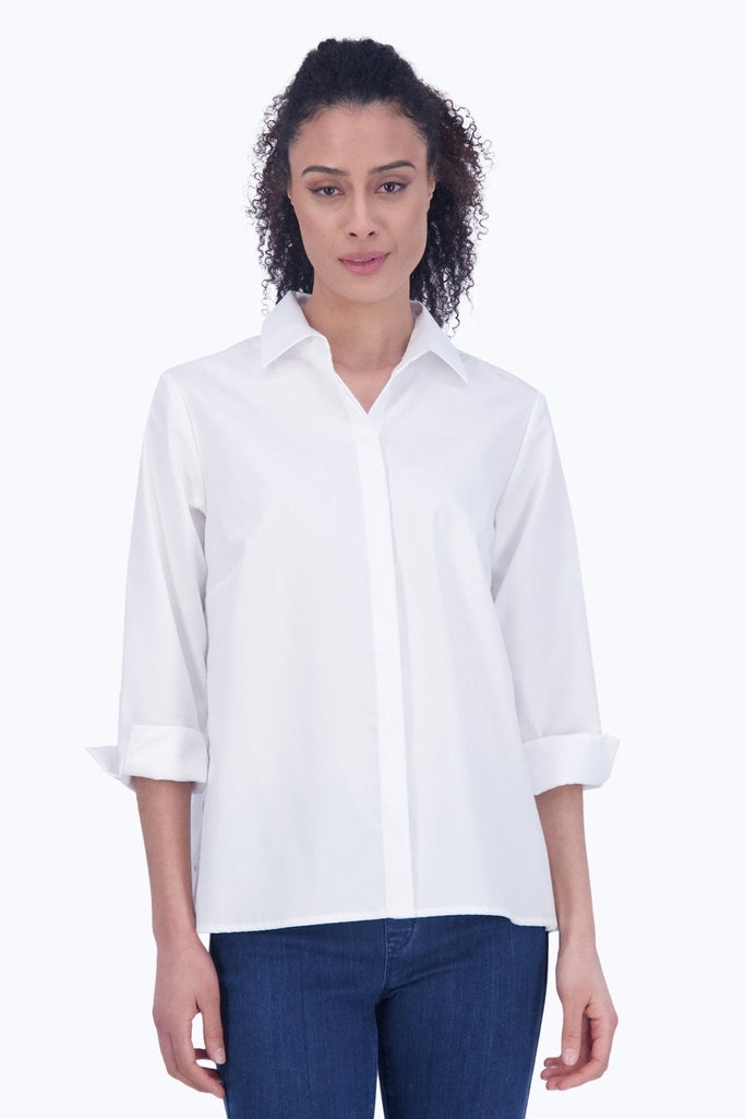 Beatrice No Iron Cavalry Twill Sleeve Shirt Beatrice No Iron Cavalry Twill Sleeve Shirt