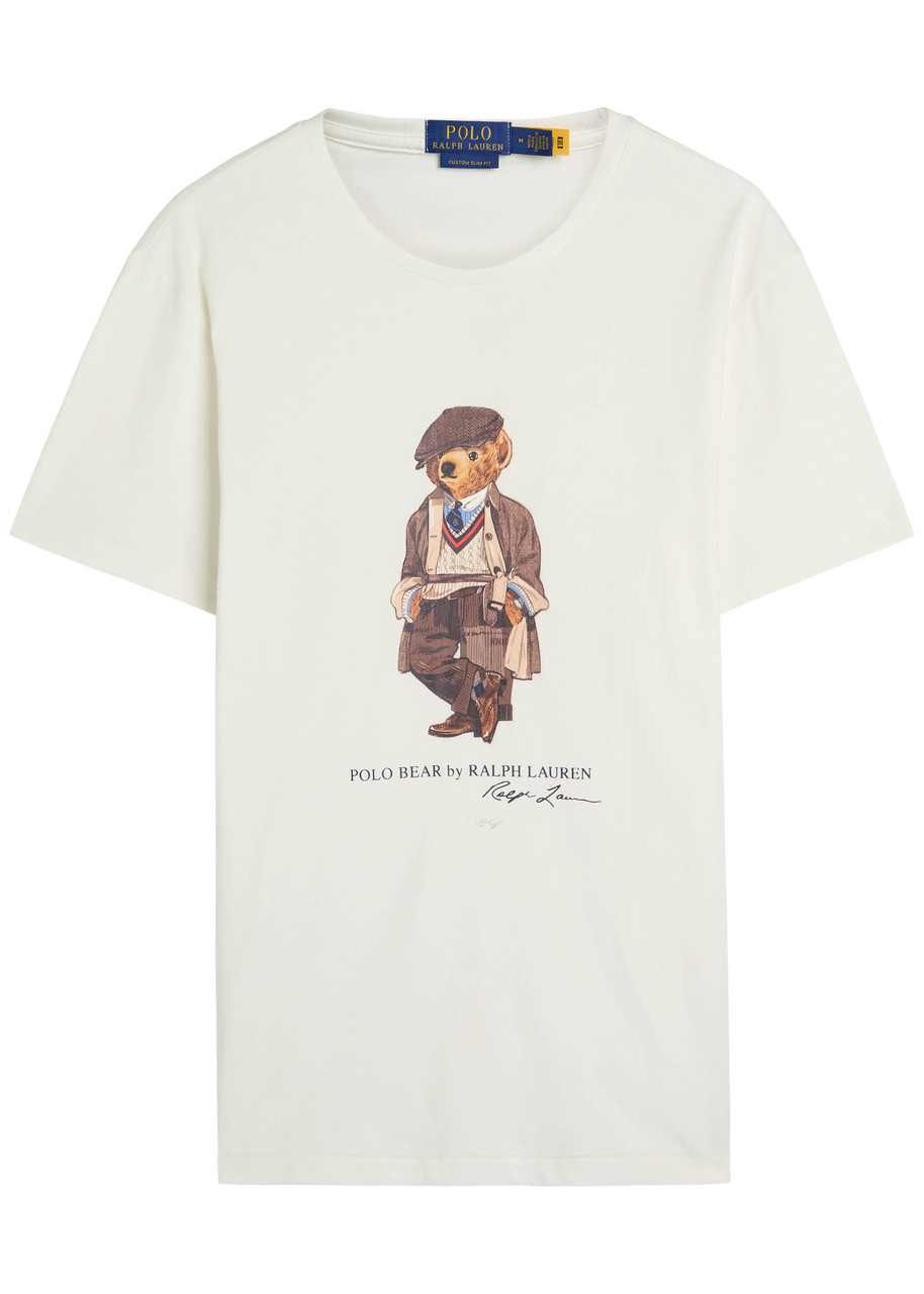 Polo Ralph Lauren Bear-print Cotton shirt – White Polo Ralph Lauren Bear-print Cotton shirt – White