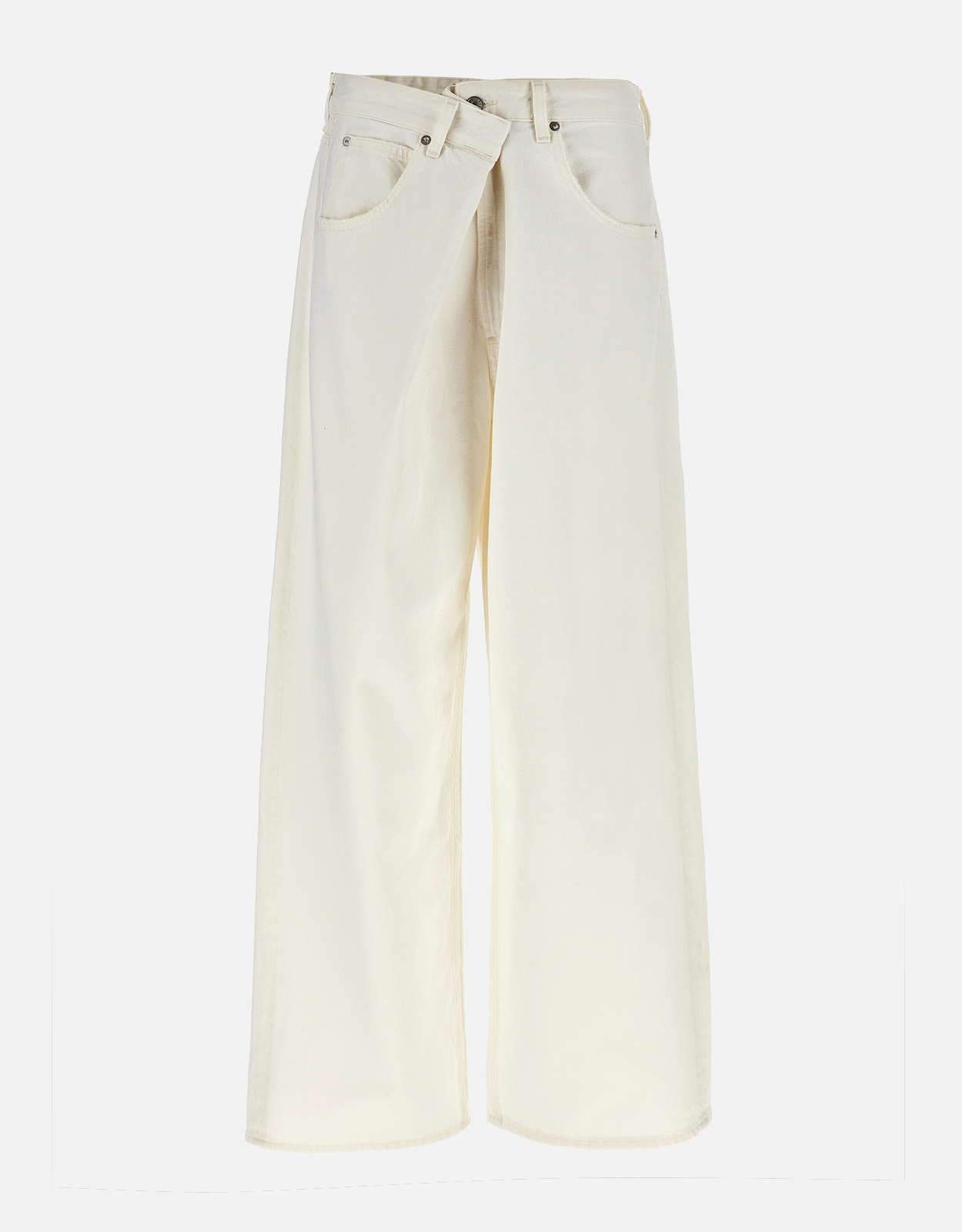 Agolde Vana Denim High-Rise Fold Wide-Leg Jeans Agolde Vana Denim High-Rise Fold Wide-Leg Jeans