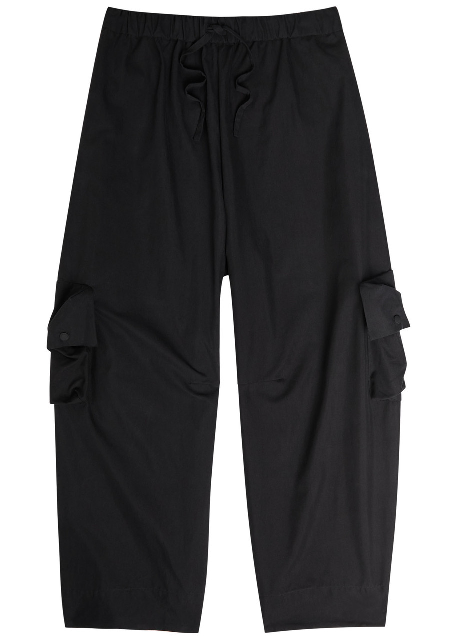 Simone Rocha Drawstring Cargo Trousers – Black Simone Rocha Drawstring Cargo Trousers – Black