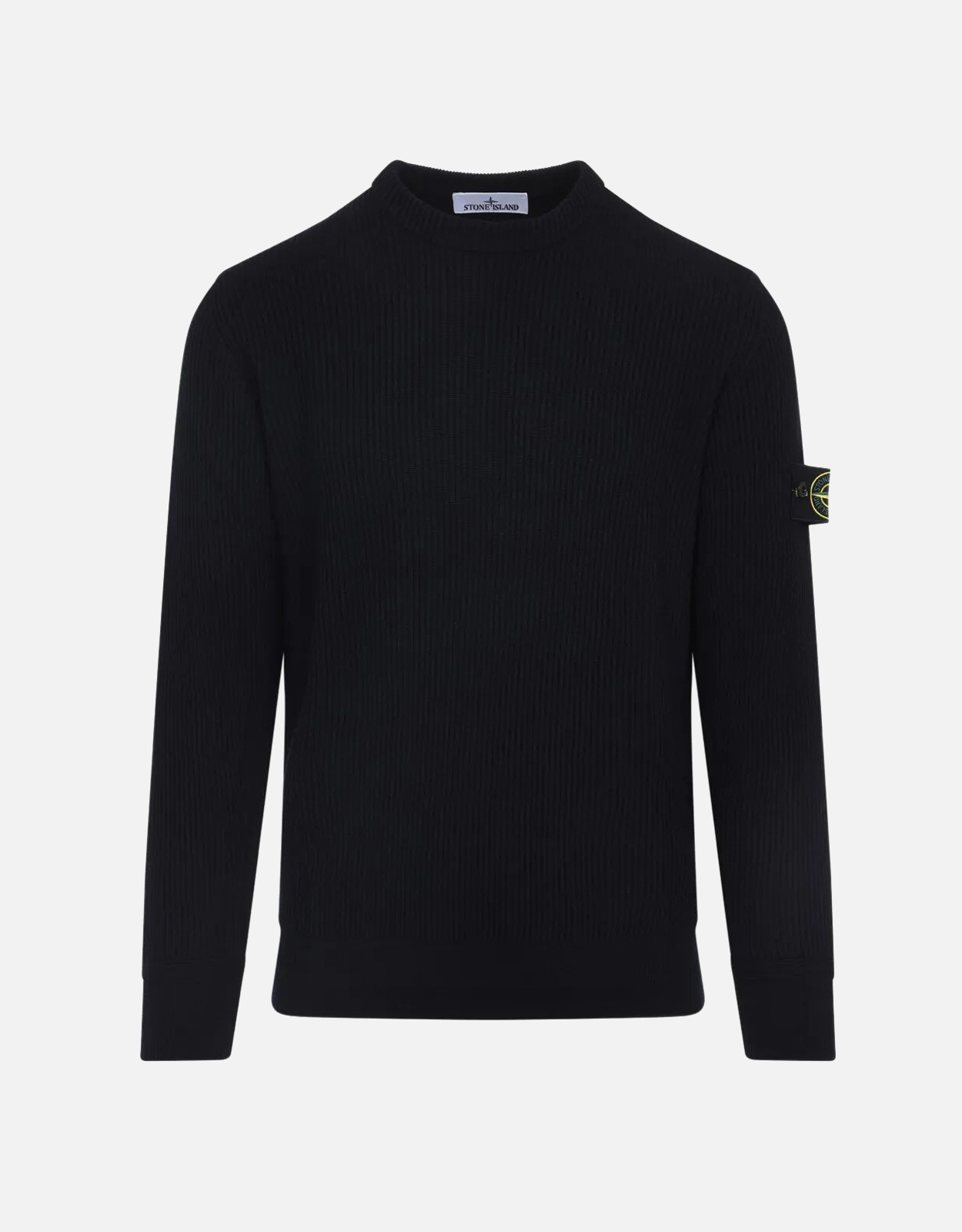 Stone Island Men’s Ribbed Virgin Wool Turtleneck Sweater Stone Island Men’s Ribbed Virgin Wool Turtleneck Sweater