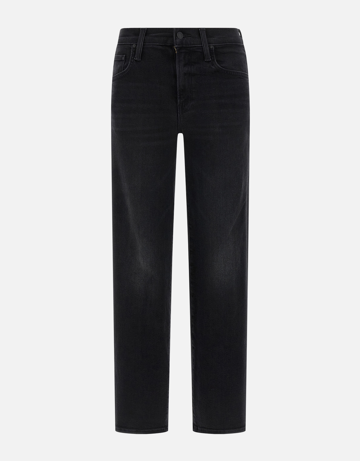 Mother The Rambler Mid Rise Wide Straight Leg Jeans