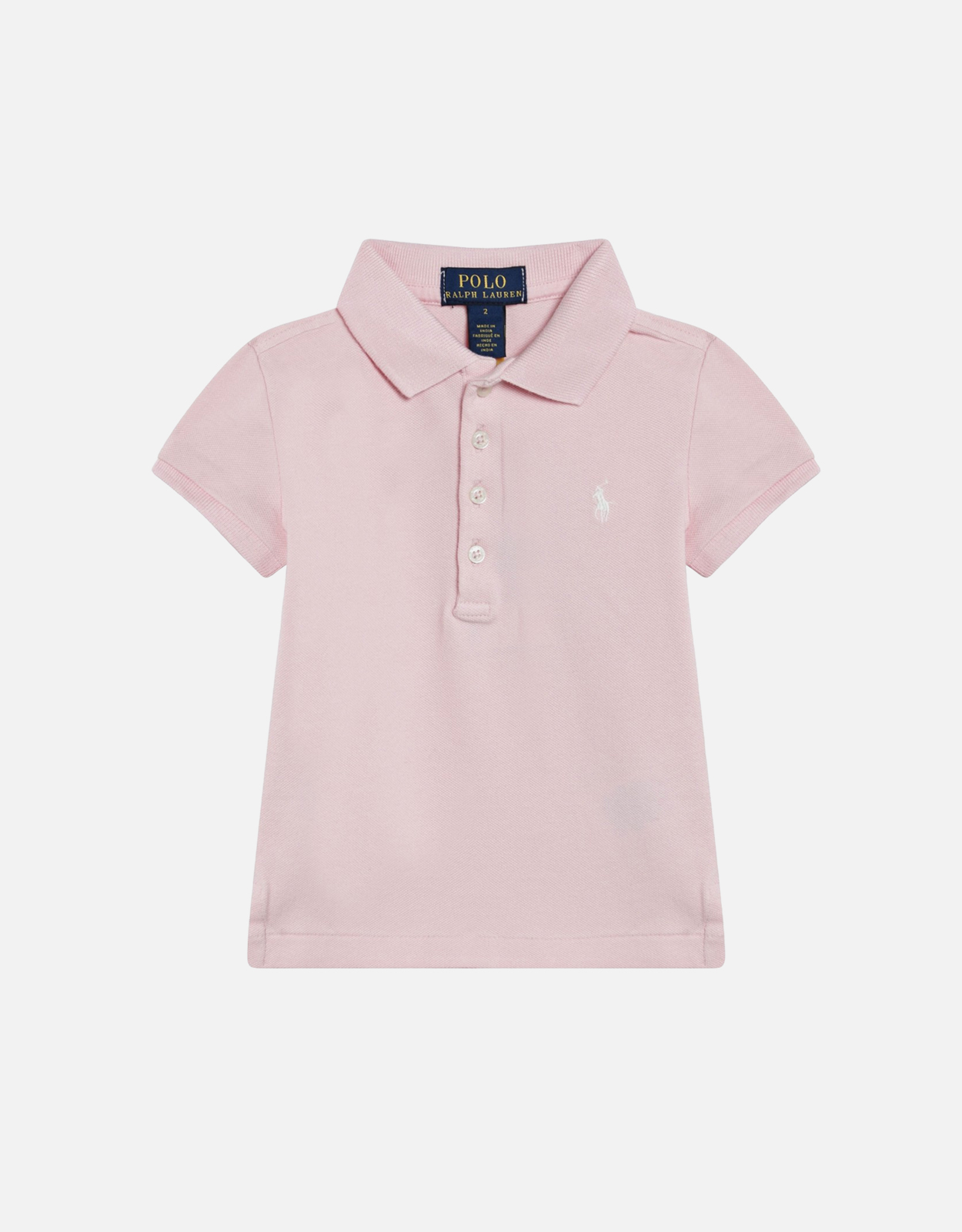 Polo Ralph Lauren Kids Kids Pink Polyester Polo Shirt With Embroidered Logo