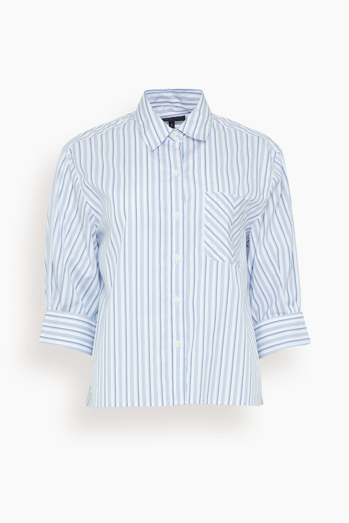 Lucia Stripe Poplin Shirt
