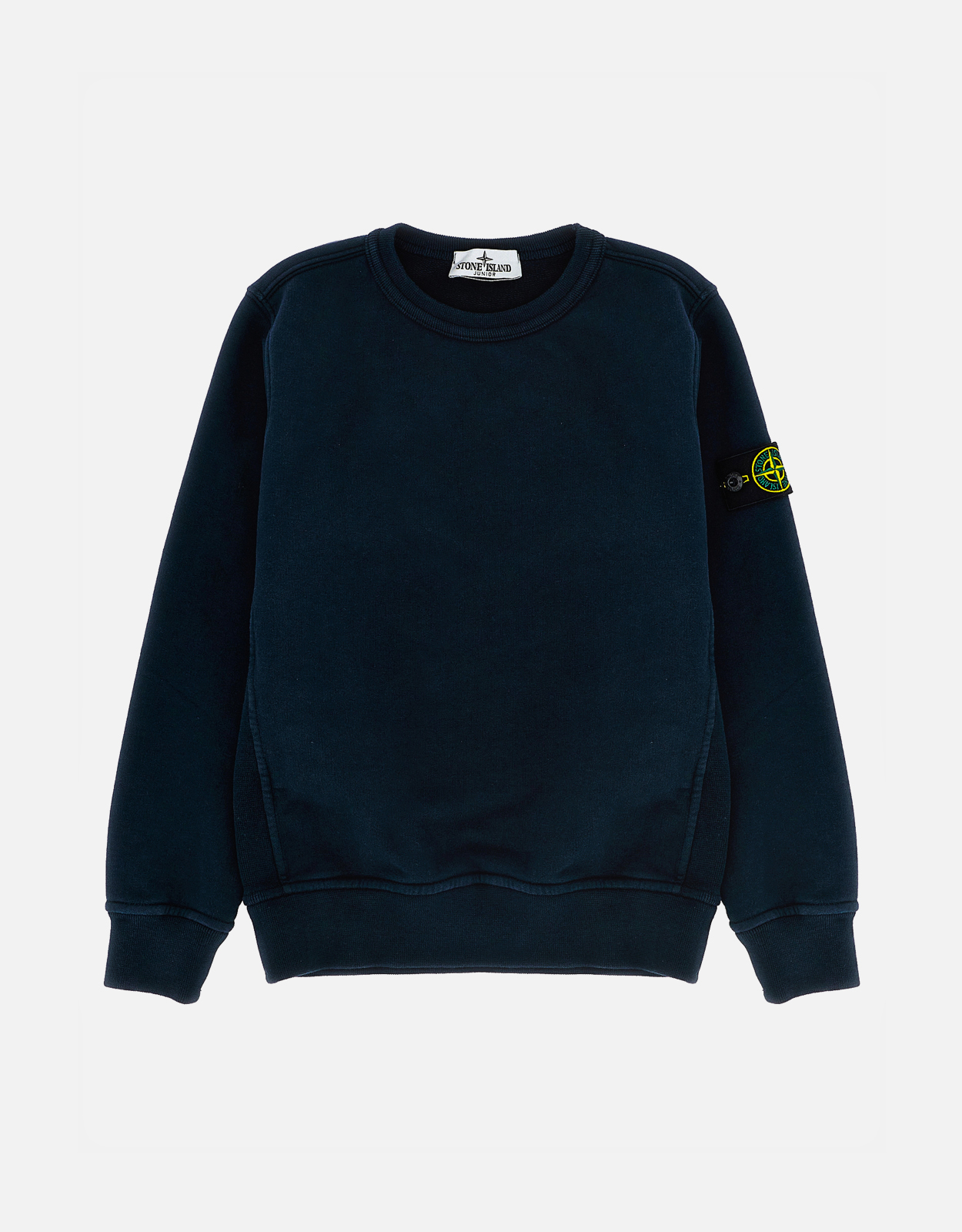 Stone Island Kids Kids Organic Cotton Fleece Logo Badge Sweatshirt – Month T Stone Island Kids Kids Organic Cotton Fleece Logo Badge Sweatshirt – Month T